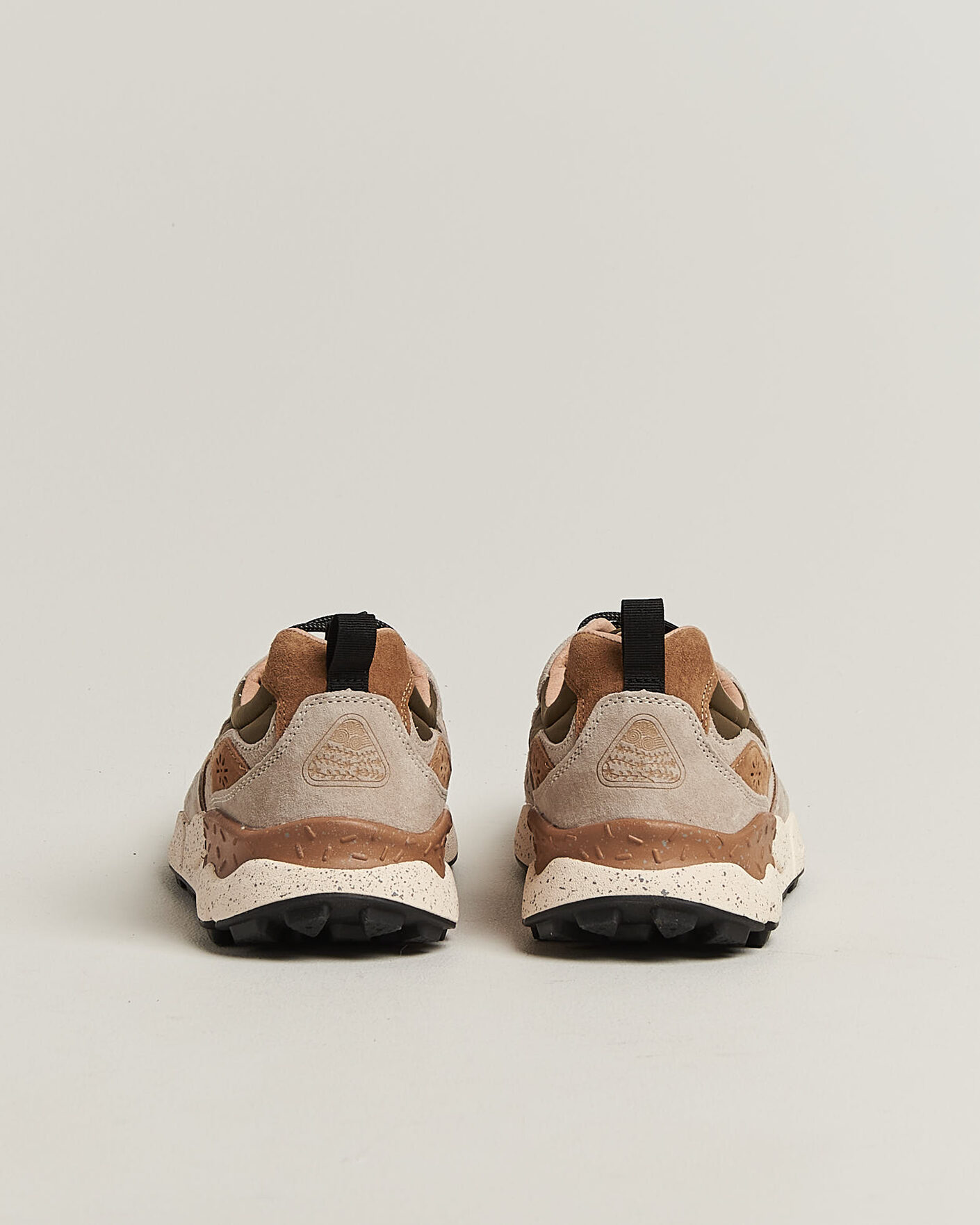 Herren | Sneaker | Flower Mountain | Yamano 3 Suede/Nylon Sneaker Cream/Brown