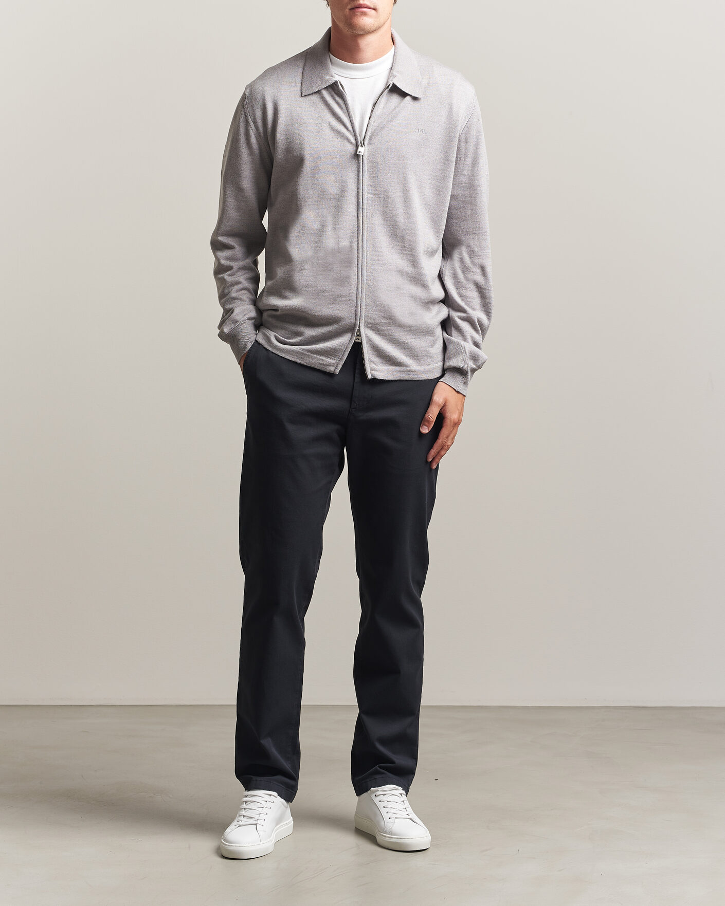 Herren | Hosen | J.Lindeberg | Chaze Cotton Stretch Pants Black