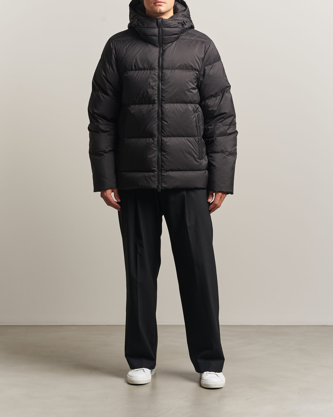 Herren | Jacken | J.Lindeberg | Daryl Crinkle Down Jacket Black