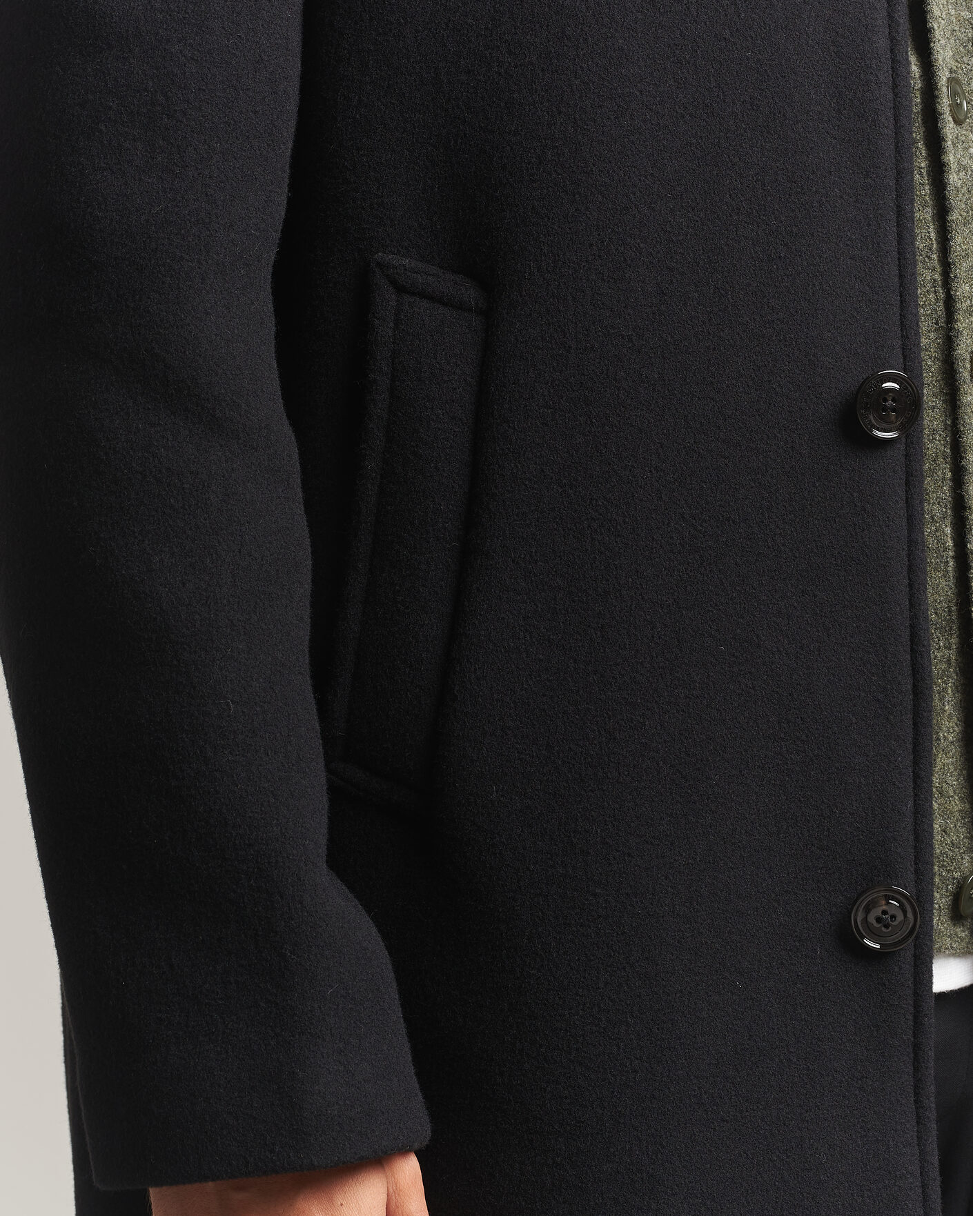 Herren | Jacken | J.Lindeberg | Lexon Wool Coat Black