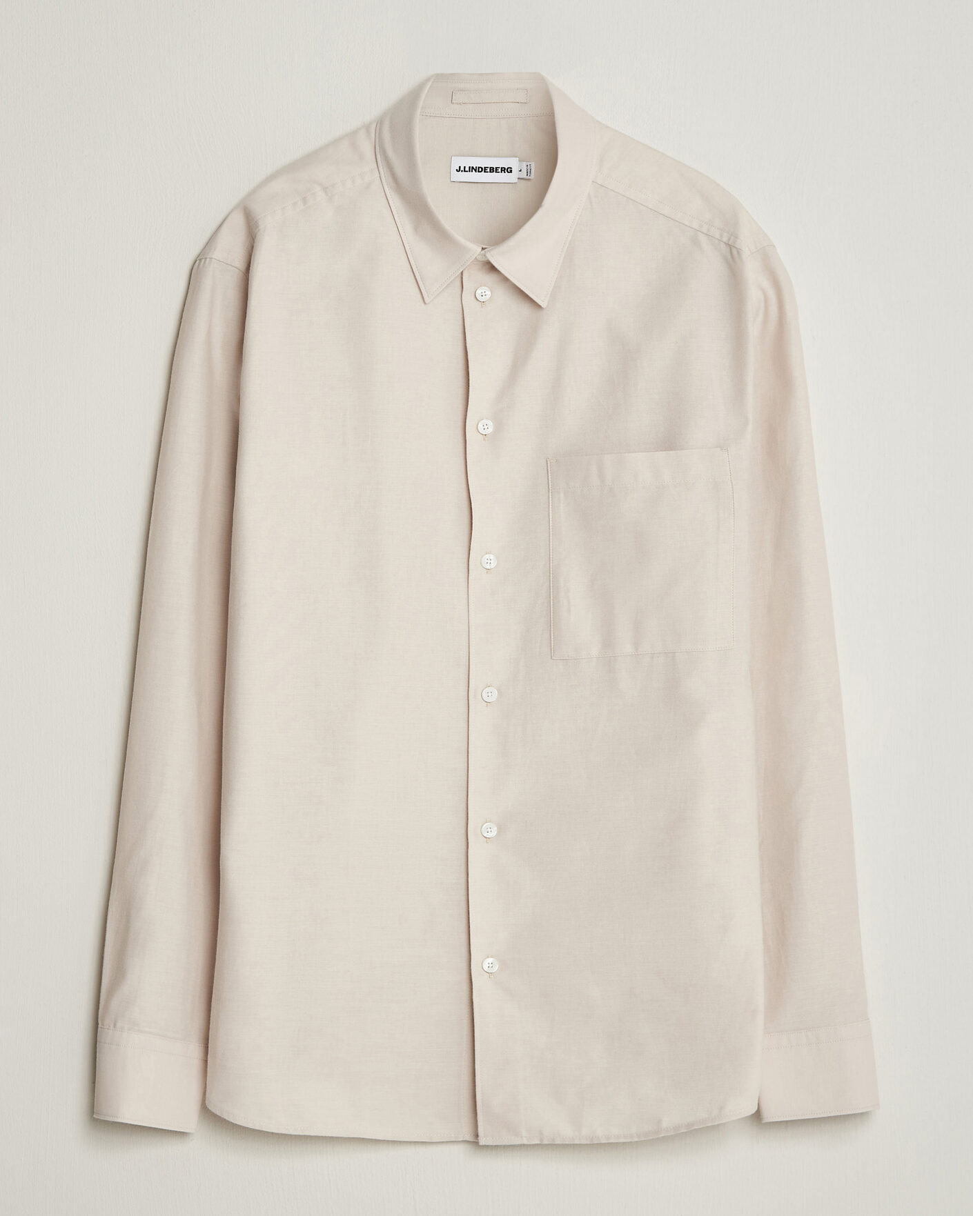 Herren | Hemden | J.Lindeberg | Marlon Flannel Shirt Moonbeam