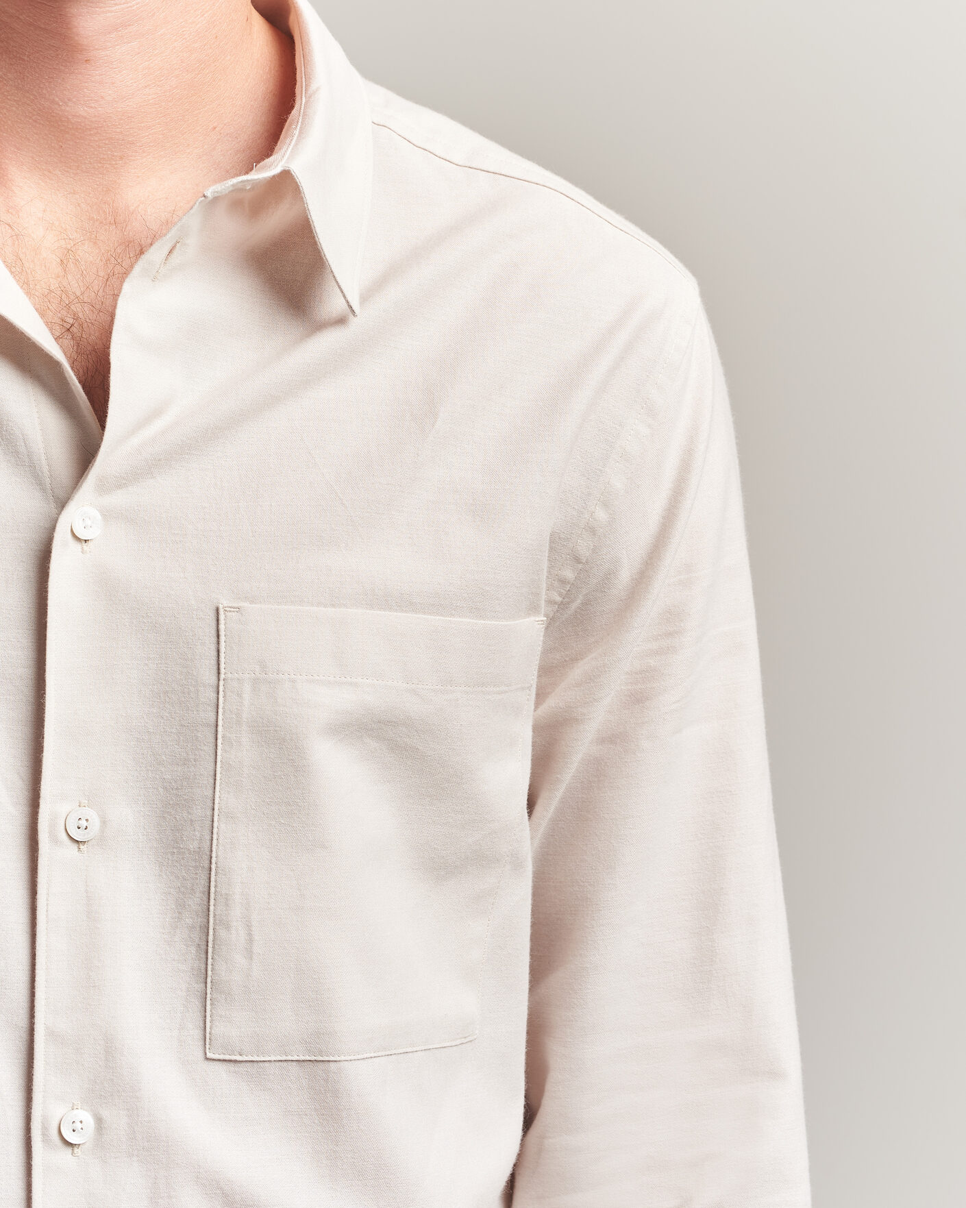 Herren | Hemden | J.Lindeberg | Marlon Flannel Shirt Moonbeam