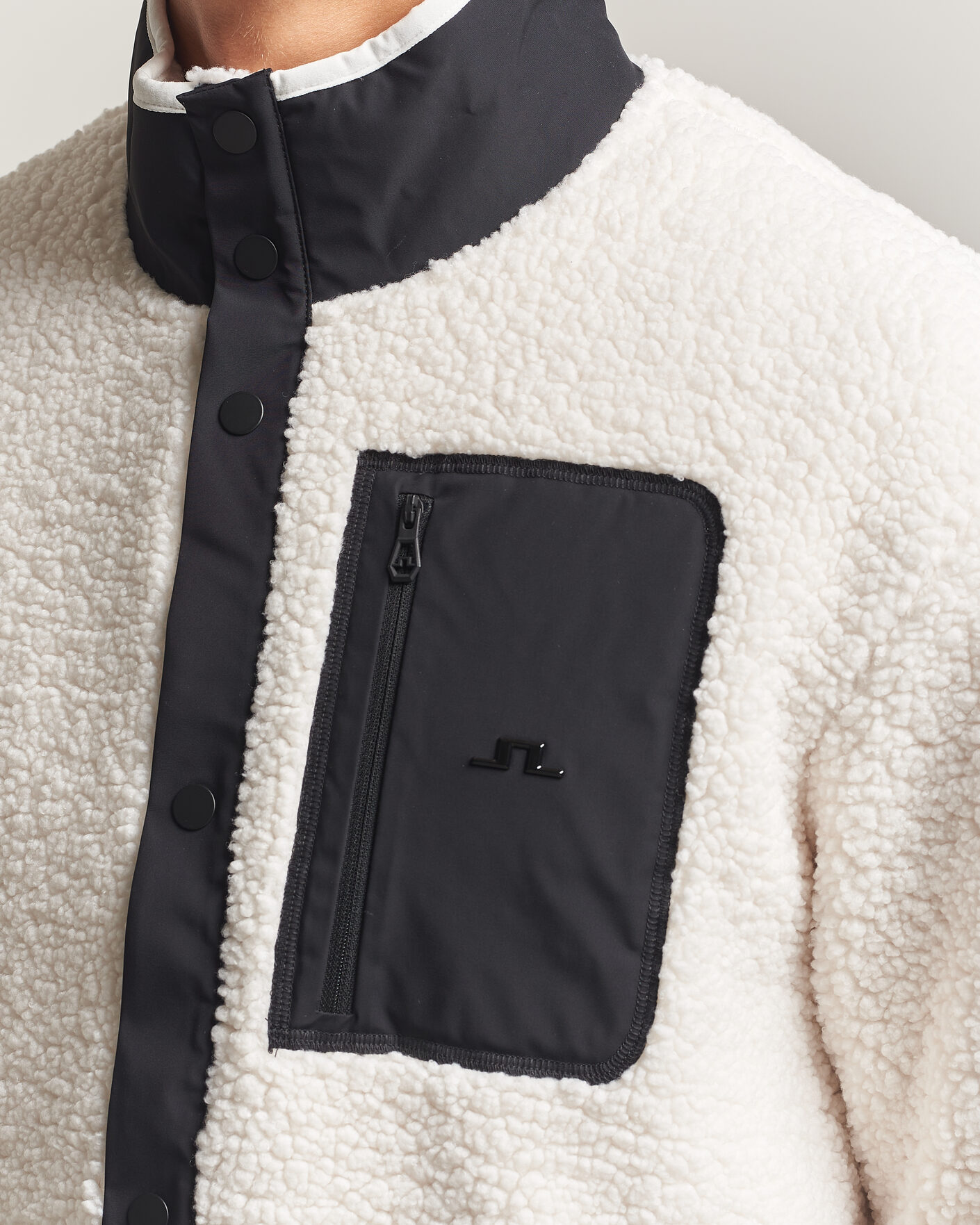 Herren | Pullover | J.Lindeberg | Marshall Pile Full Zip Tofu