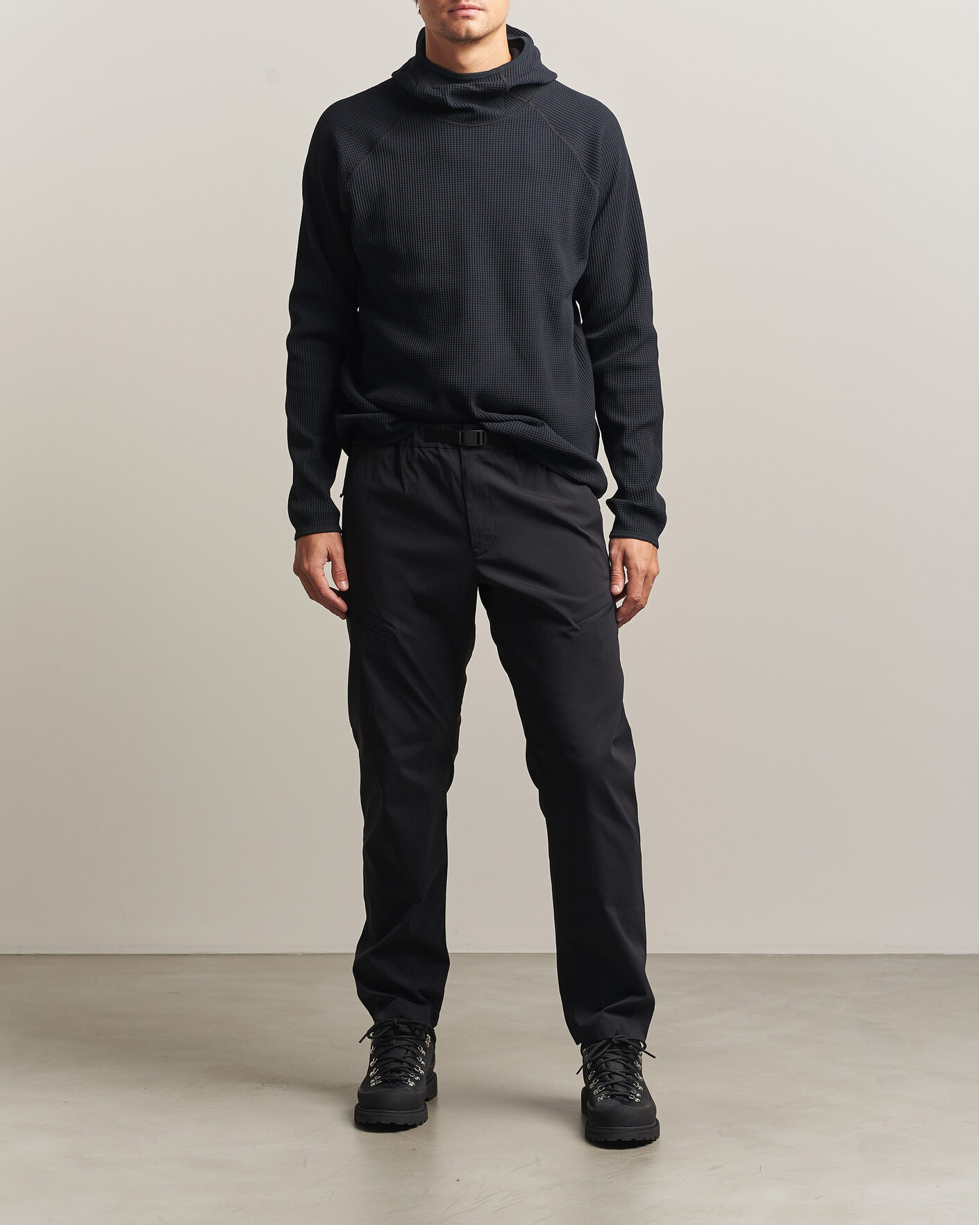 Herren | Pullover | Goldwin | WF Light Long Sleeve Hoodie Black