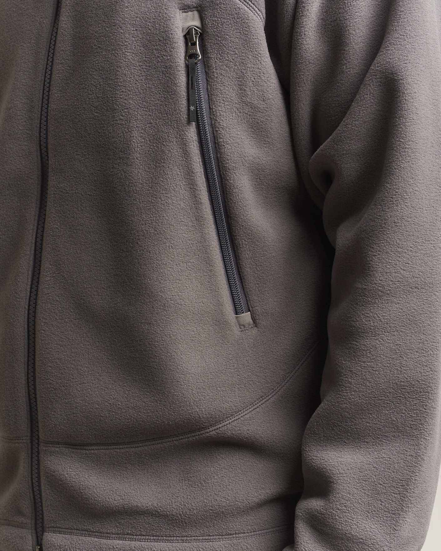 Herren | Pullover | Goldwin | Polartec Fleece Jacket Lunar Gray