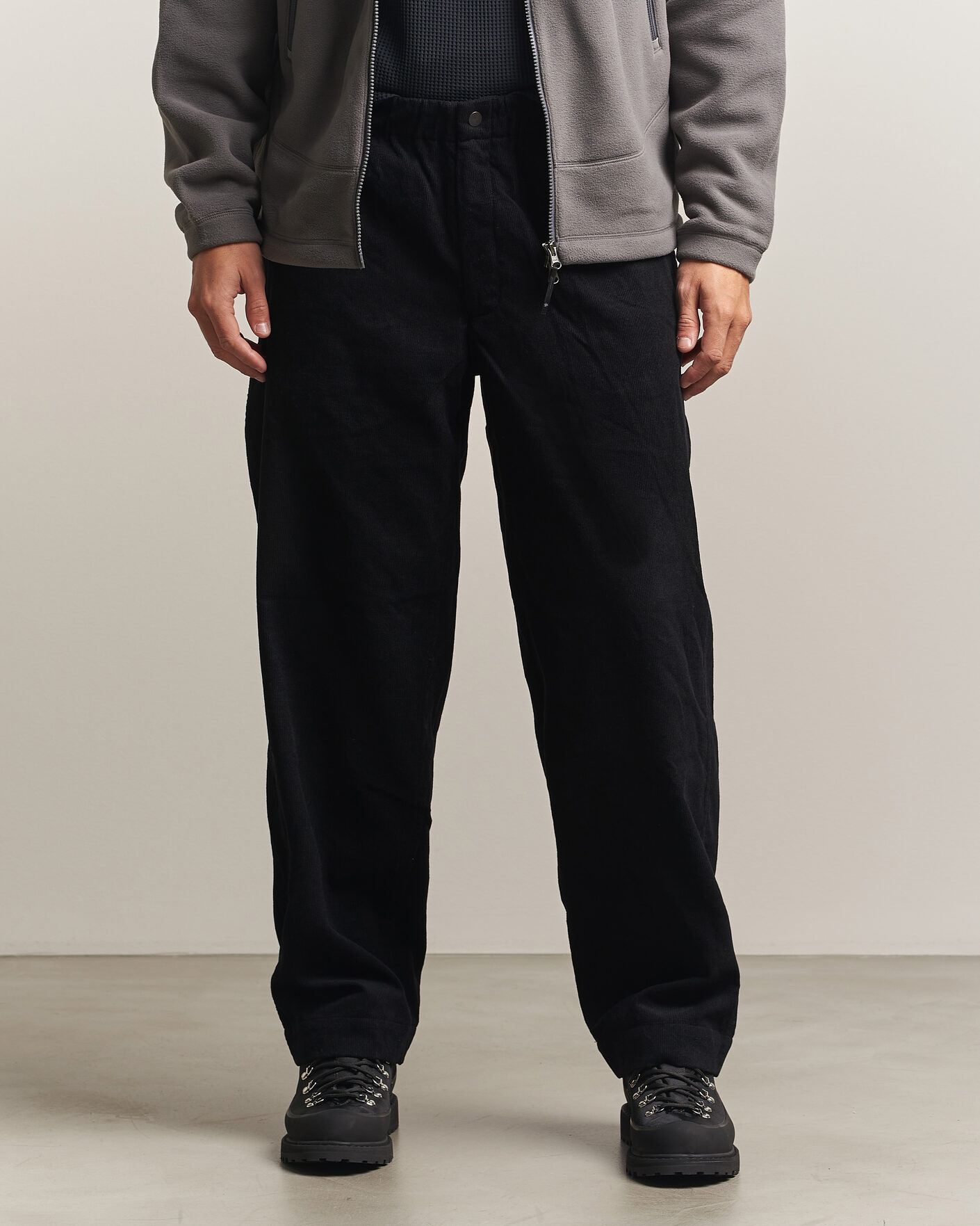 Herren | Hosen | Goldwin | Corduroy Straight Pants Black