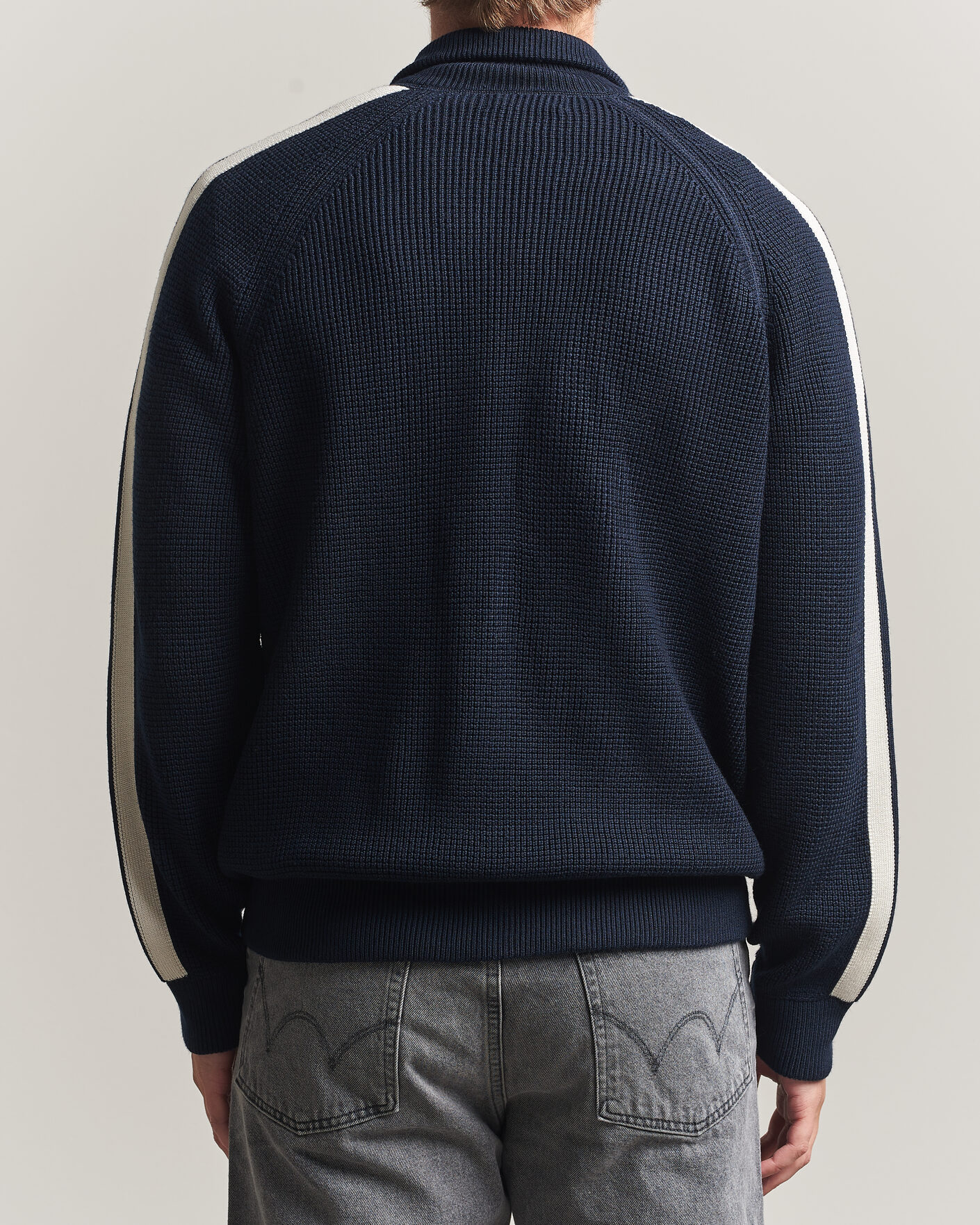 Herren | Pullover | J.Lindeberg | Craig Knitted Full Zip JL Navy
