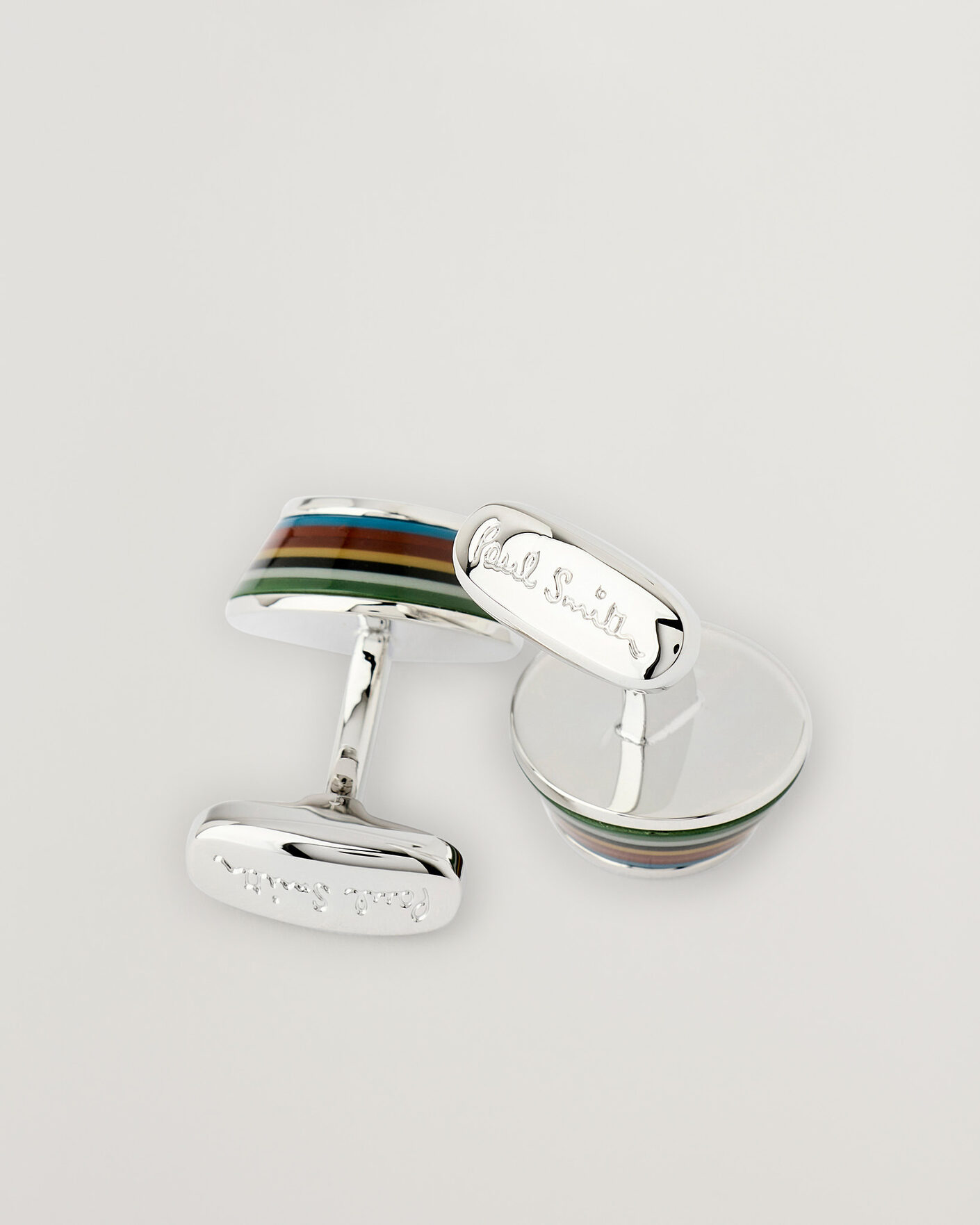 Herren | Manschettenknöpfe | Paul Smith | Taper Cufflink Silver