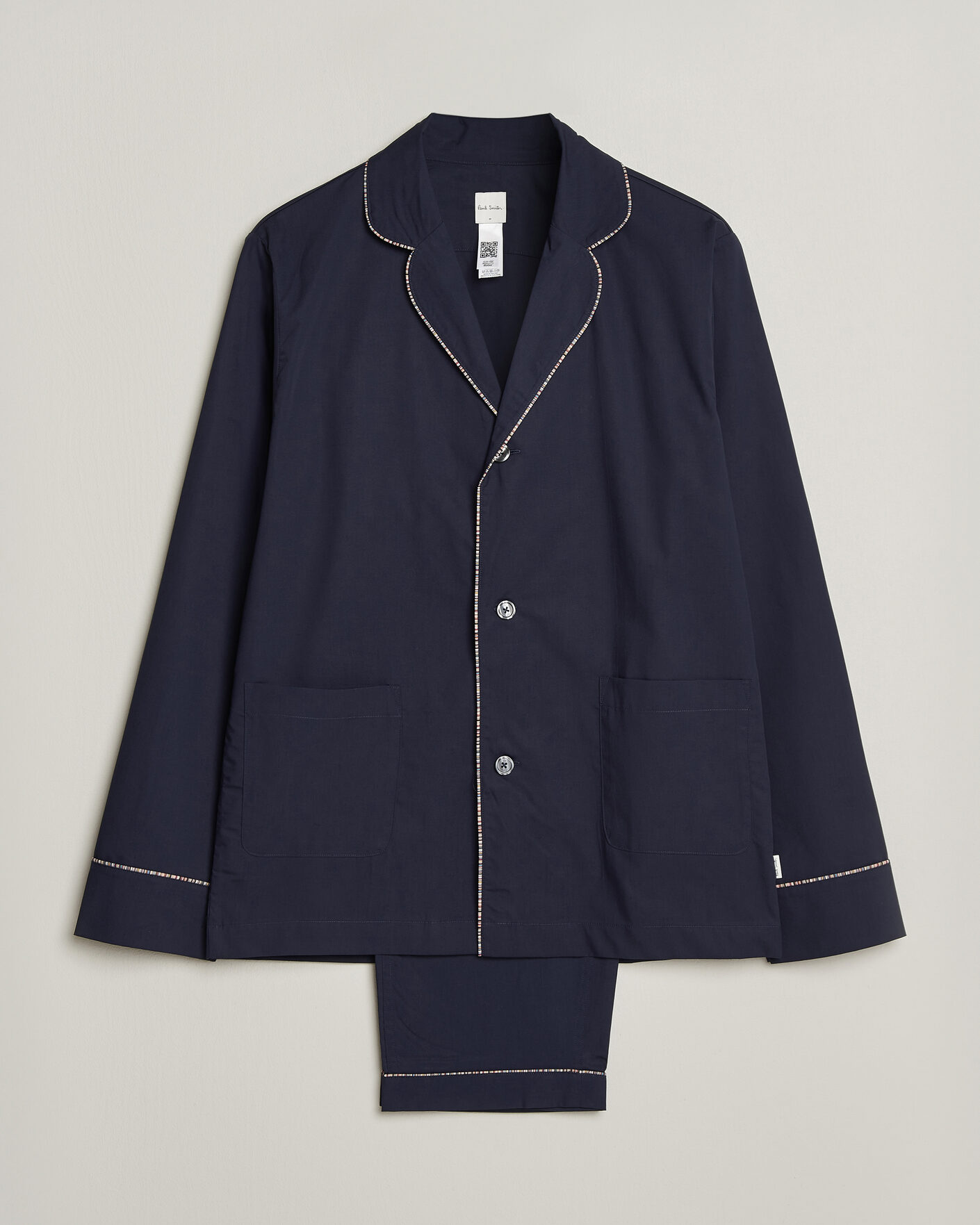 Herren | Schlafanzüge & Bademäntel | Paul Smith | Signature Piped Pyjama Set Navy