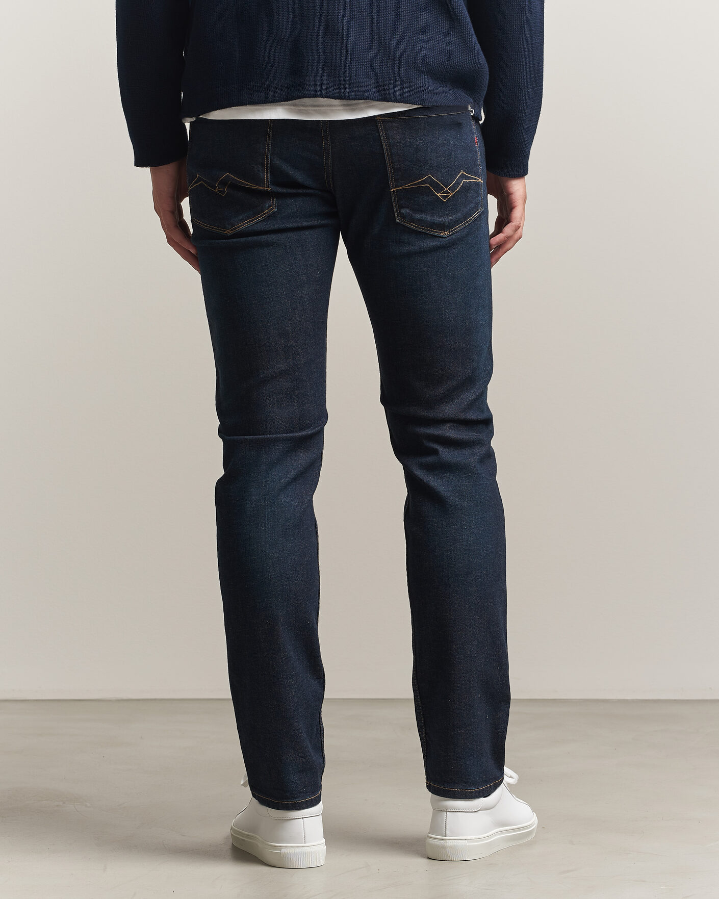 Herren | Jeans | Replay | Anbass Super Stretch DNA Jeans Dark Blue