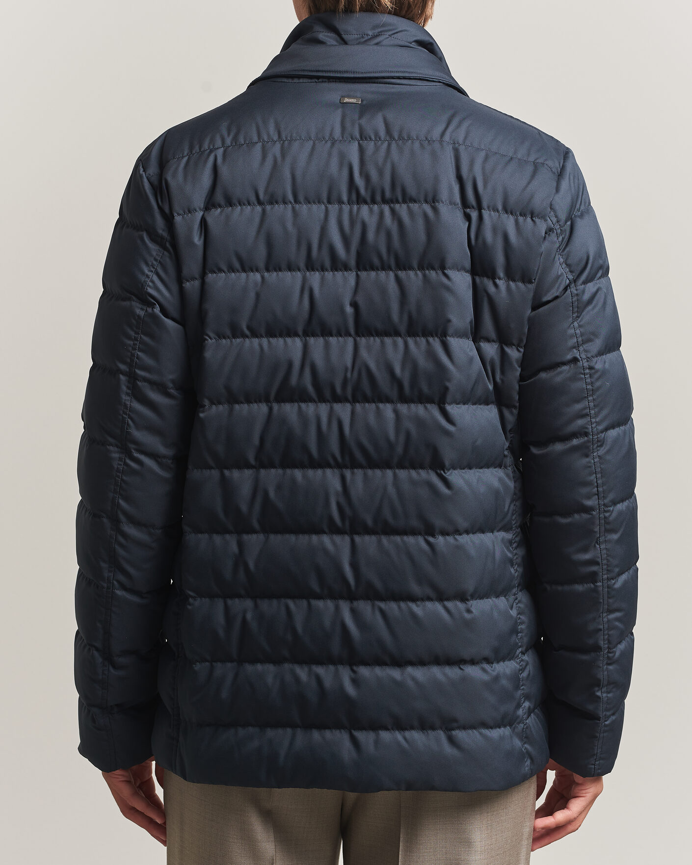 Herren | Jacken | Herno | Nylon Down Blazer Navy