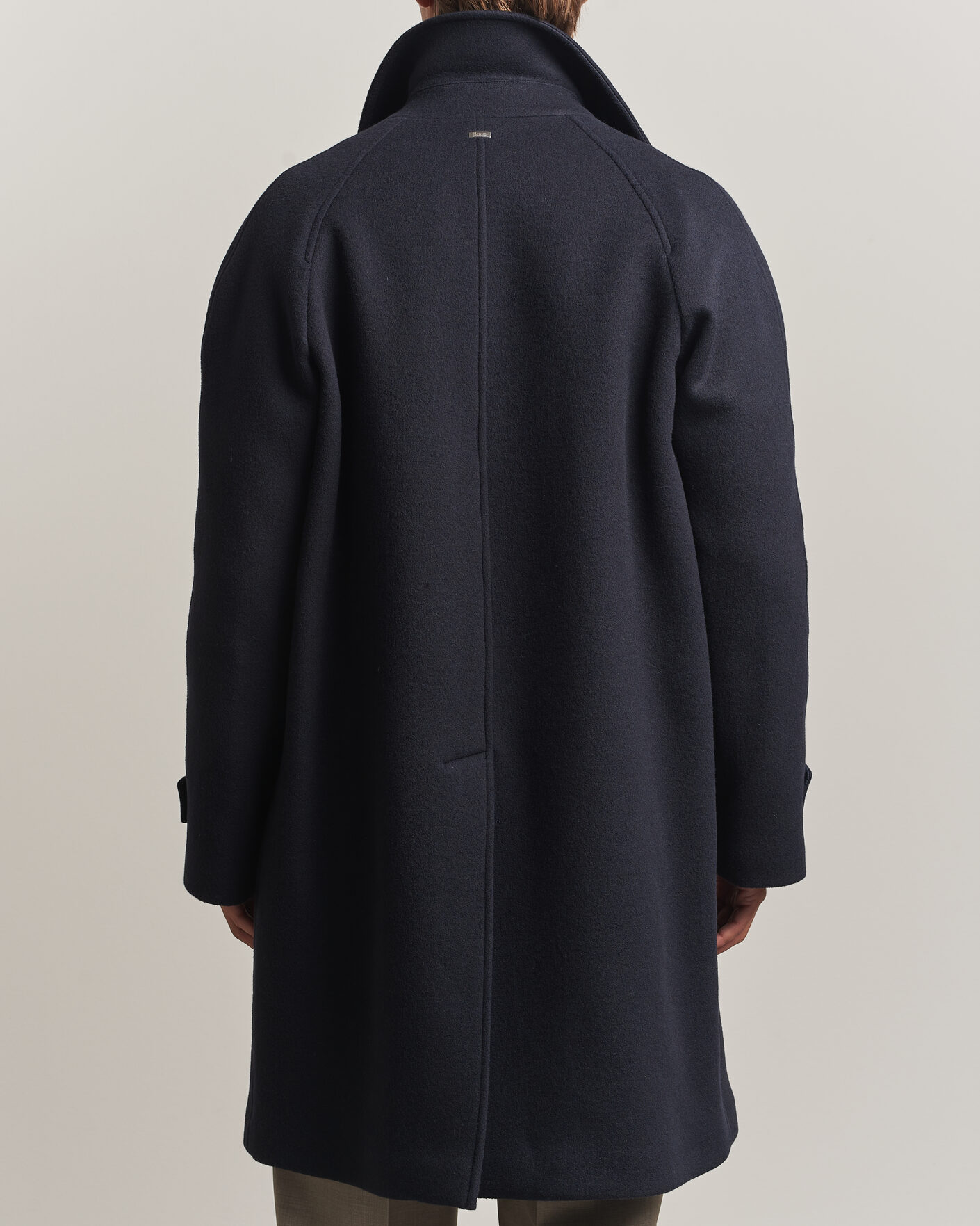 Herren | Jacken | Herno | Raglan Wool Coat Navy