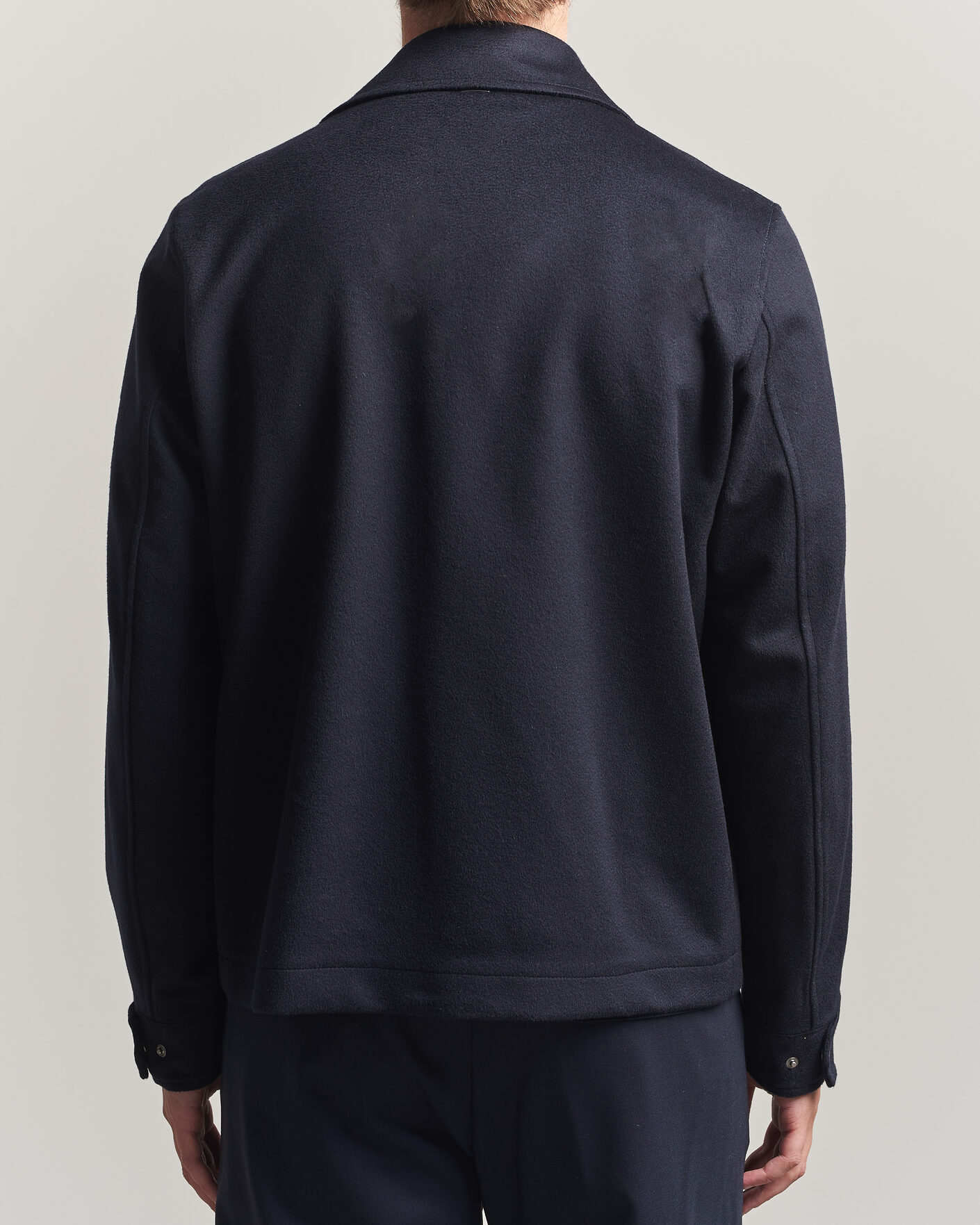 Herren | Jacken | Herno | Cashmere Overshirt Navy