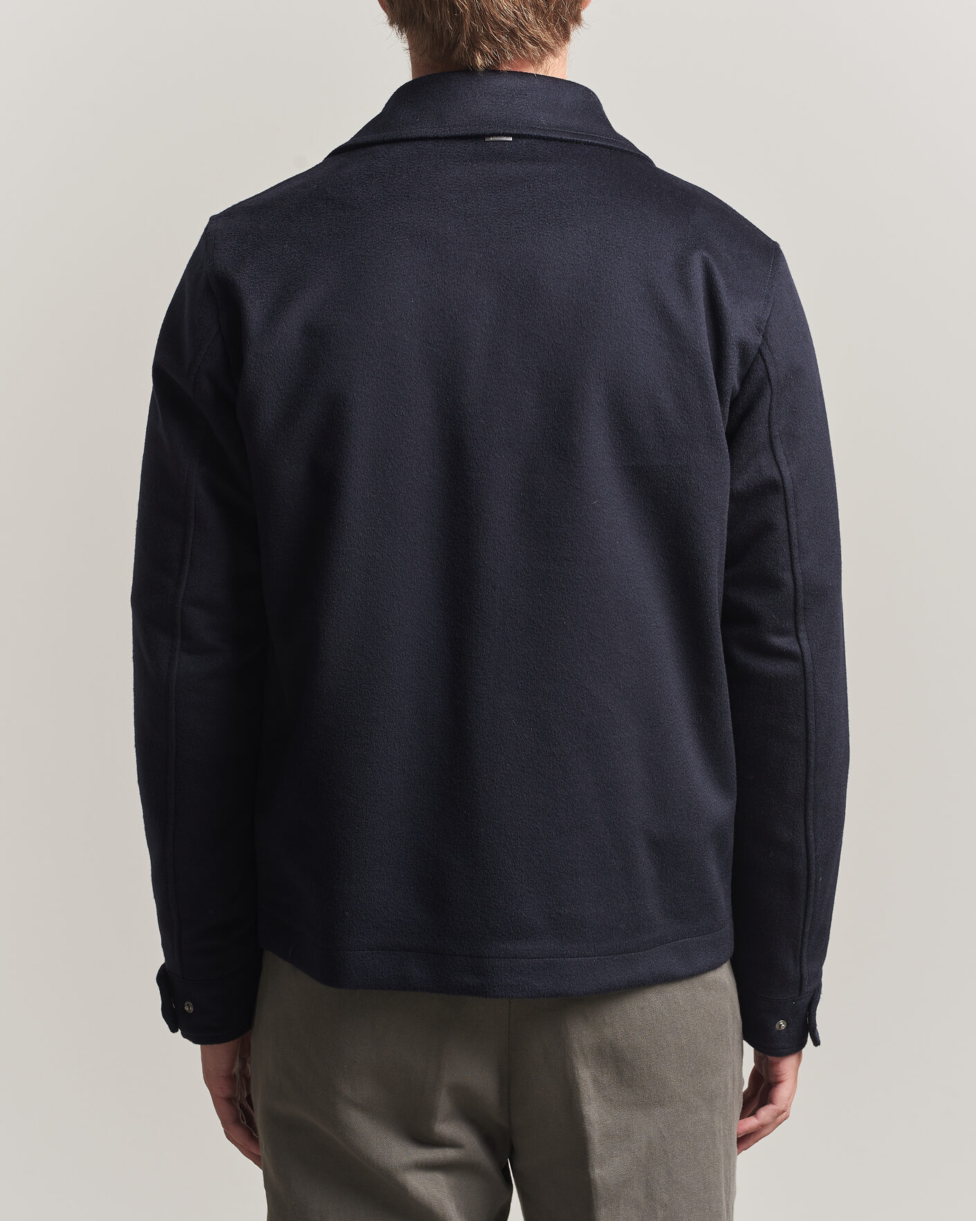 Herren | Jacken | Herno | Cashmere Overshirt Navy