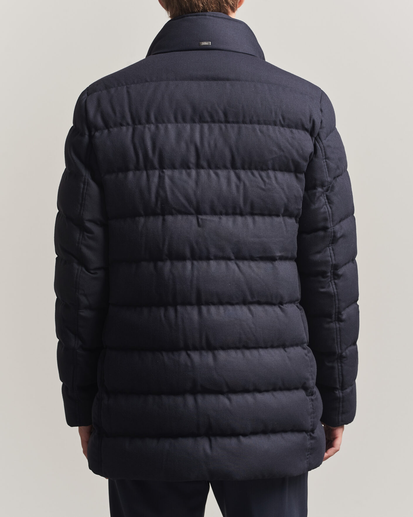 Herren | Jacken | Herno | Flannel Down Coat Navy