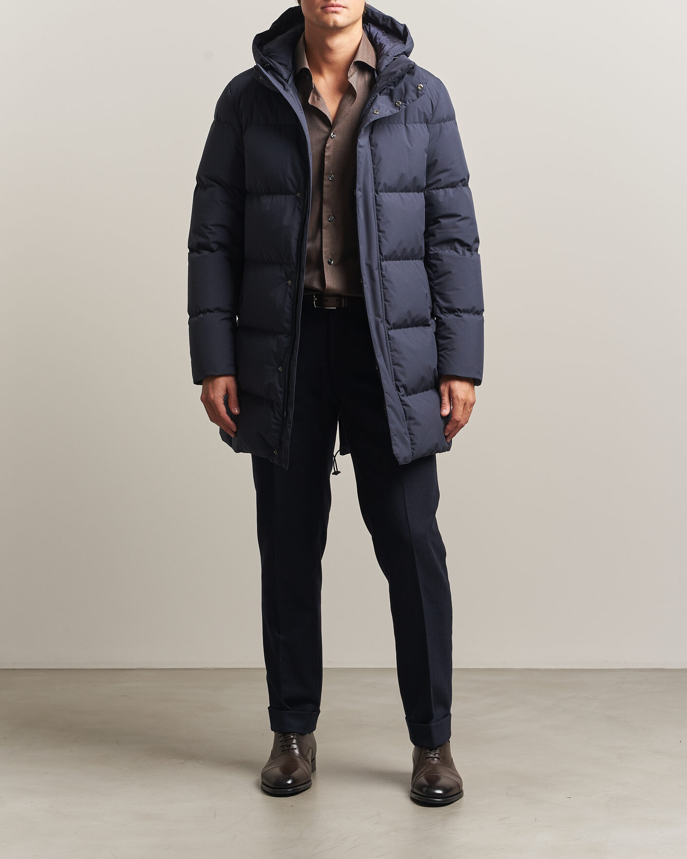 Herren | Jacken | Herno | Waterproof Down Parka Navy