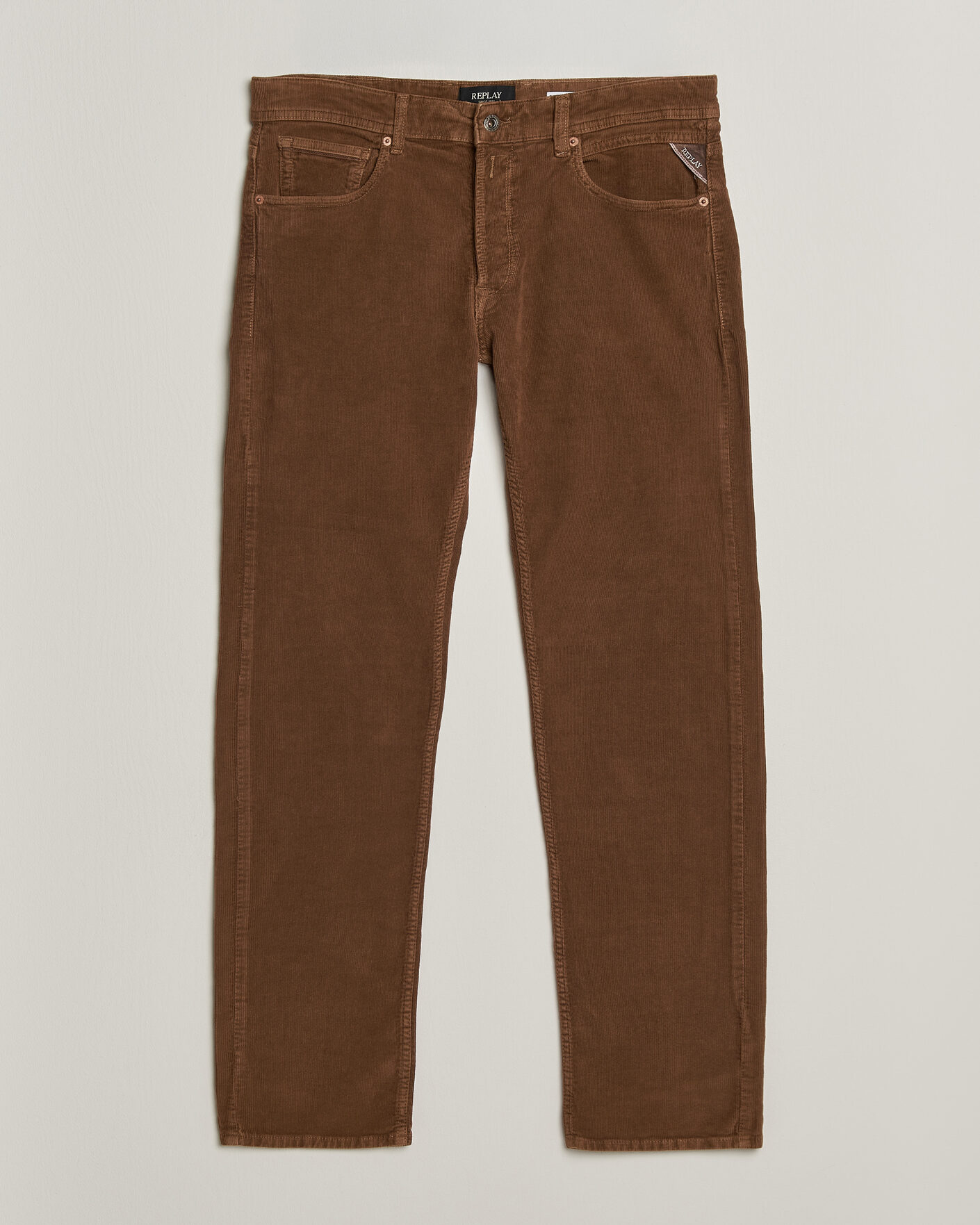 Herren | Hosen | Replay | Grover Corduroy 5-Pocket Pants Toffee Brown