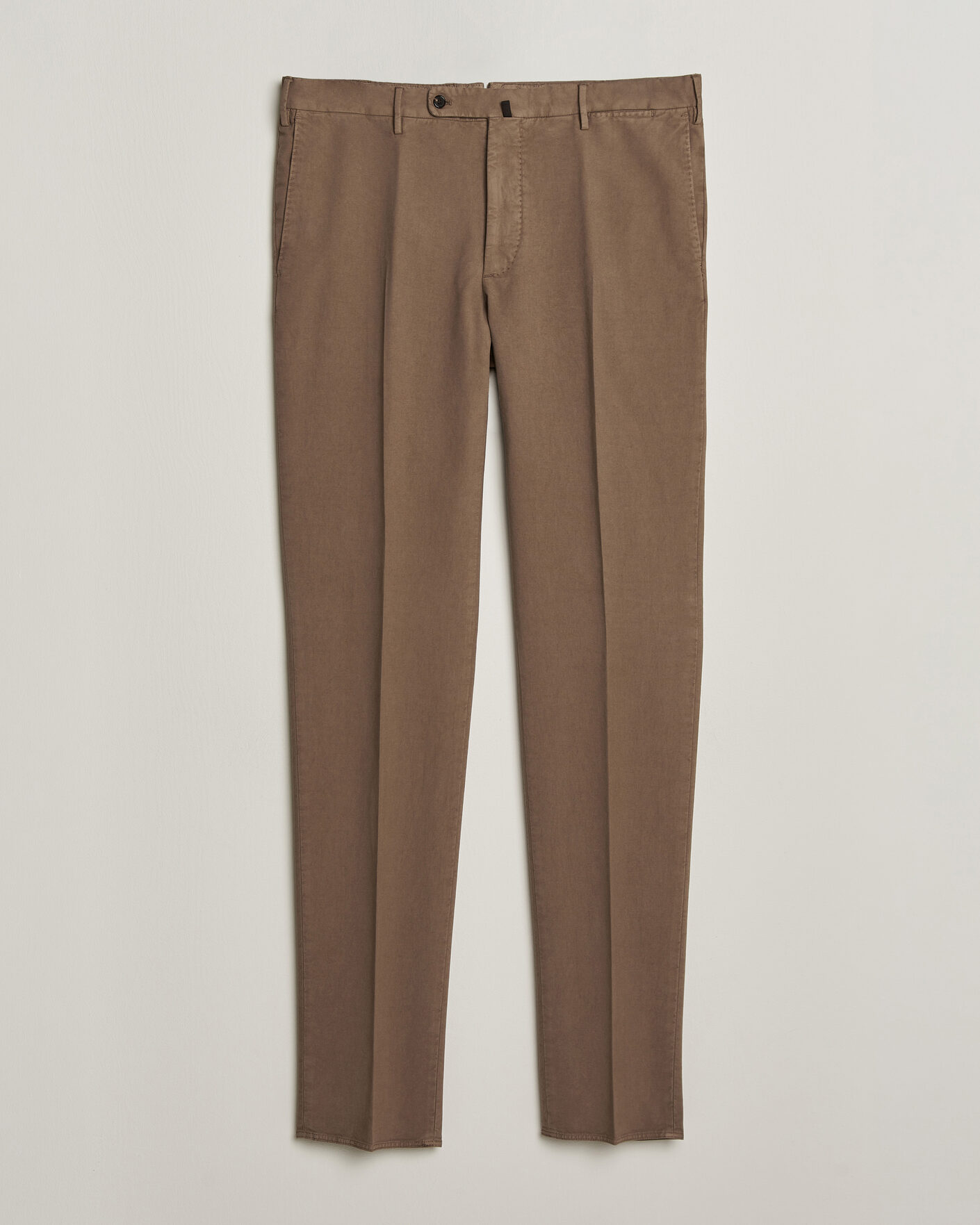 Herren | Hosen | Incotex | Regular Fit Soft Cotton Stretch Chinos Taupe