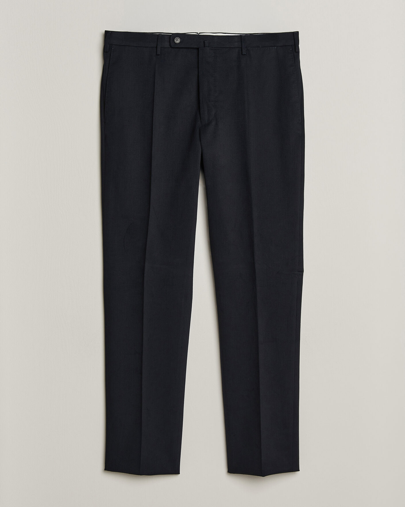 Herren | Hosen | Incotex | Regular Fit Cotton/Cashmere Trousers Navy