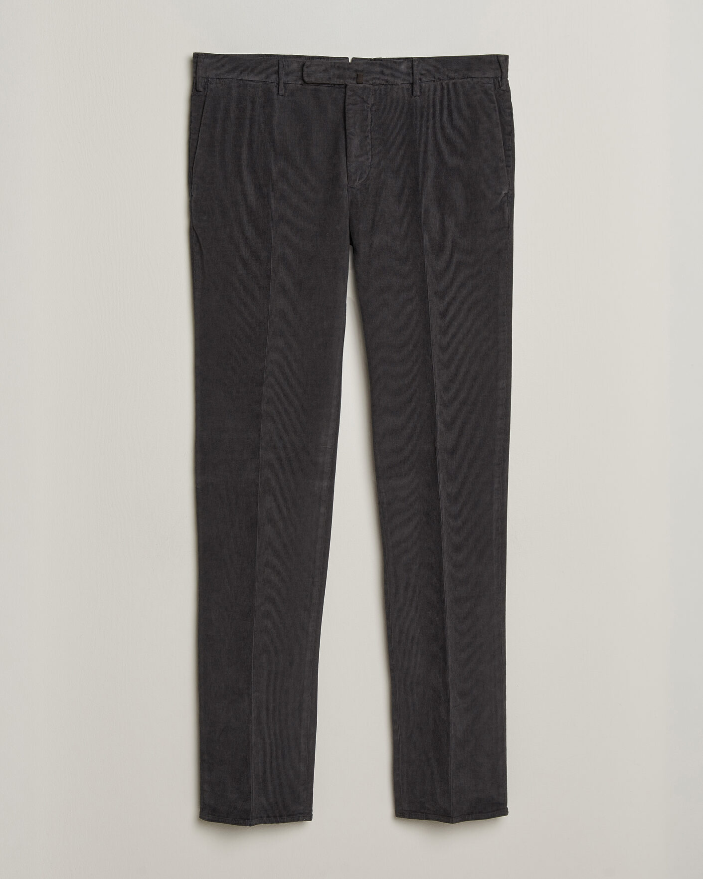 Herren | Hosen | Incotex | Slim Fit Baby Corduroy Trousers Dark Grey