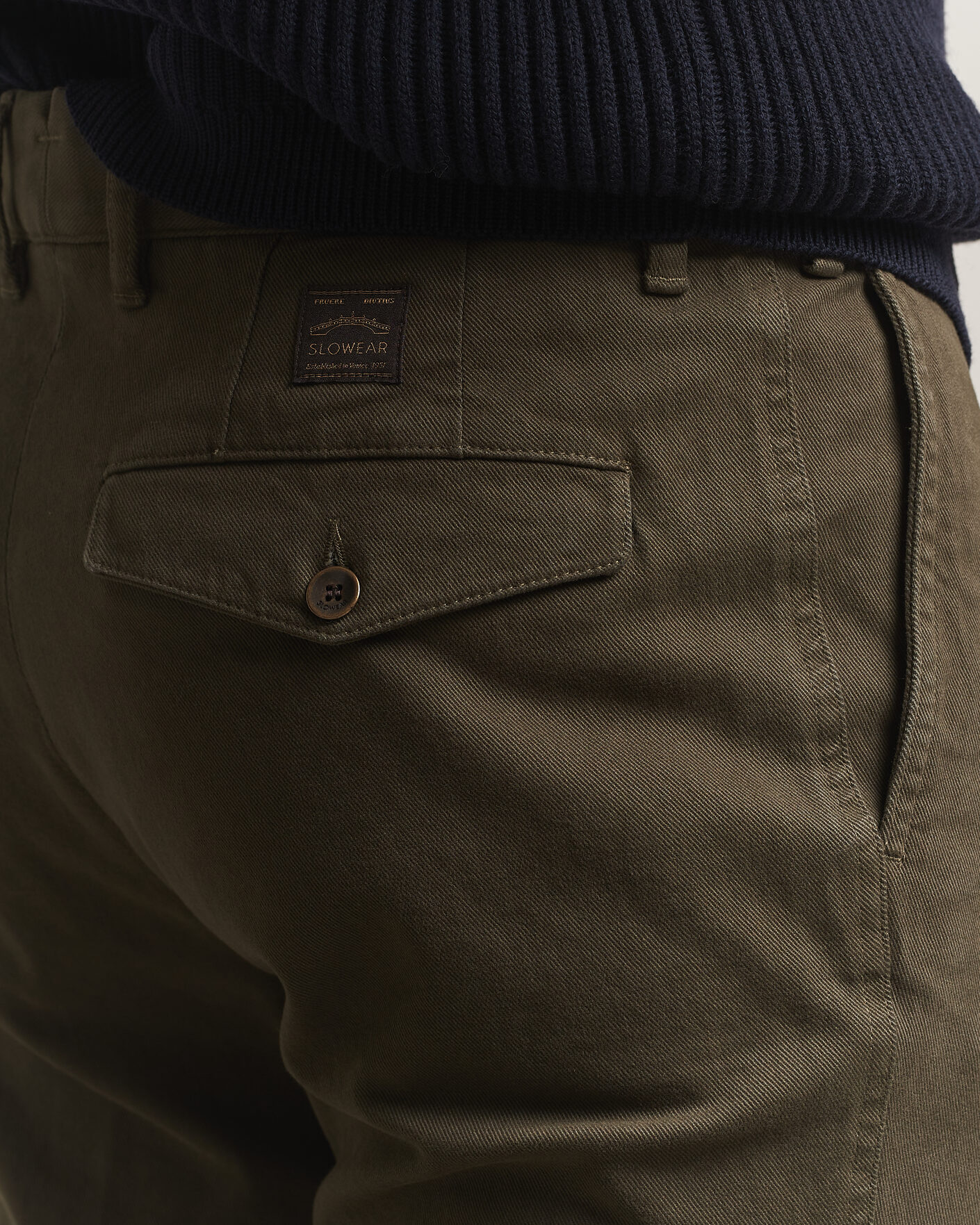 Herren | Hosen | Incotex | Regular Fit Cover Chinos Dark Green