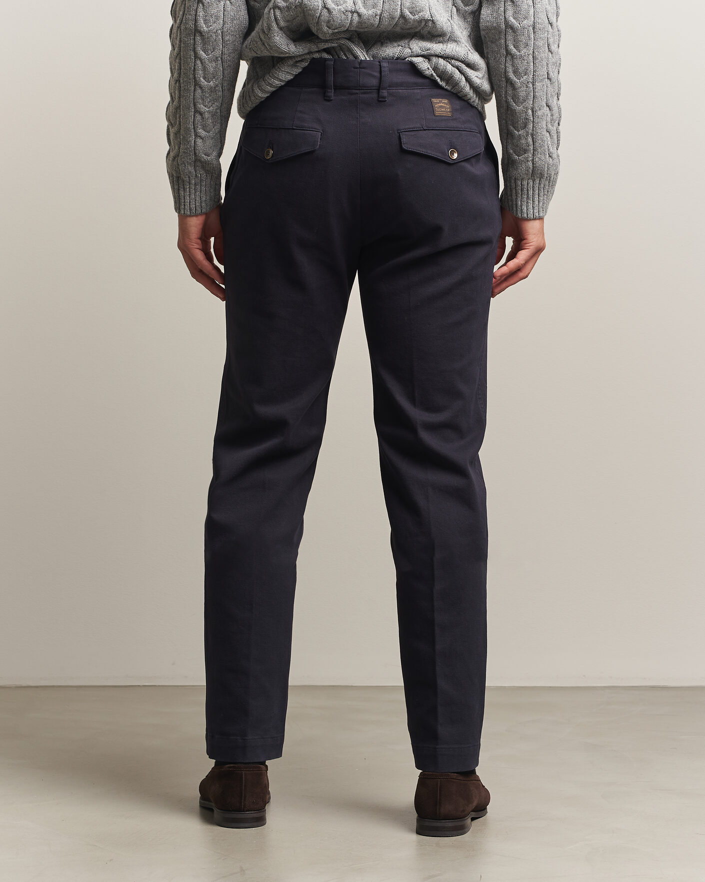 Herren | Hosen | Incotex | Regular Fit Cover Chinos Navy