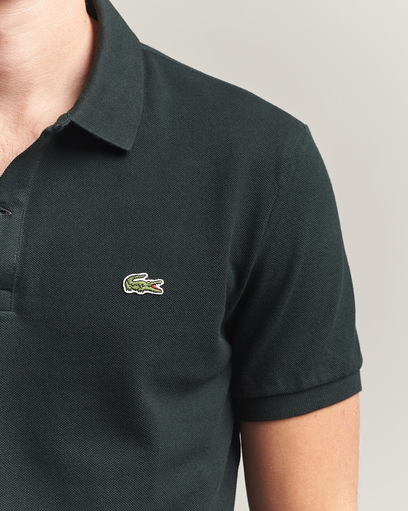 Herren | Poloshirts | Lacoste | Slim Fit Polo Piké Dark Varech