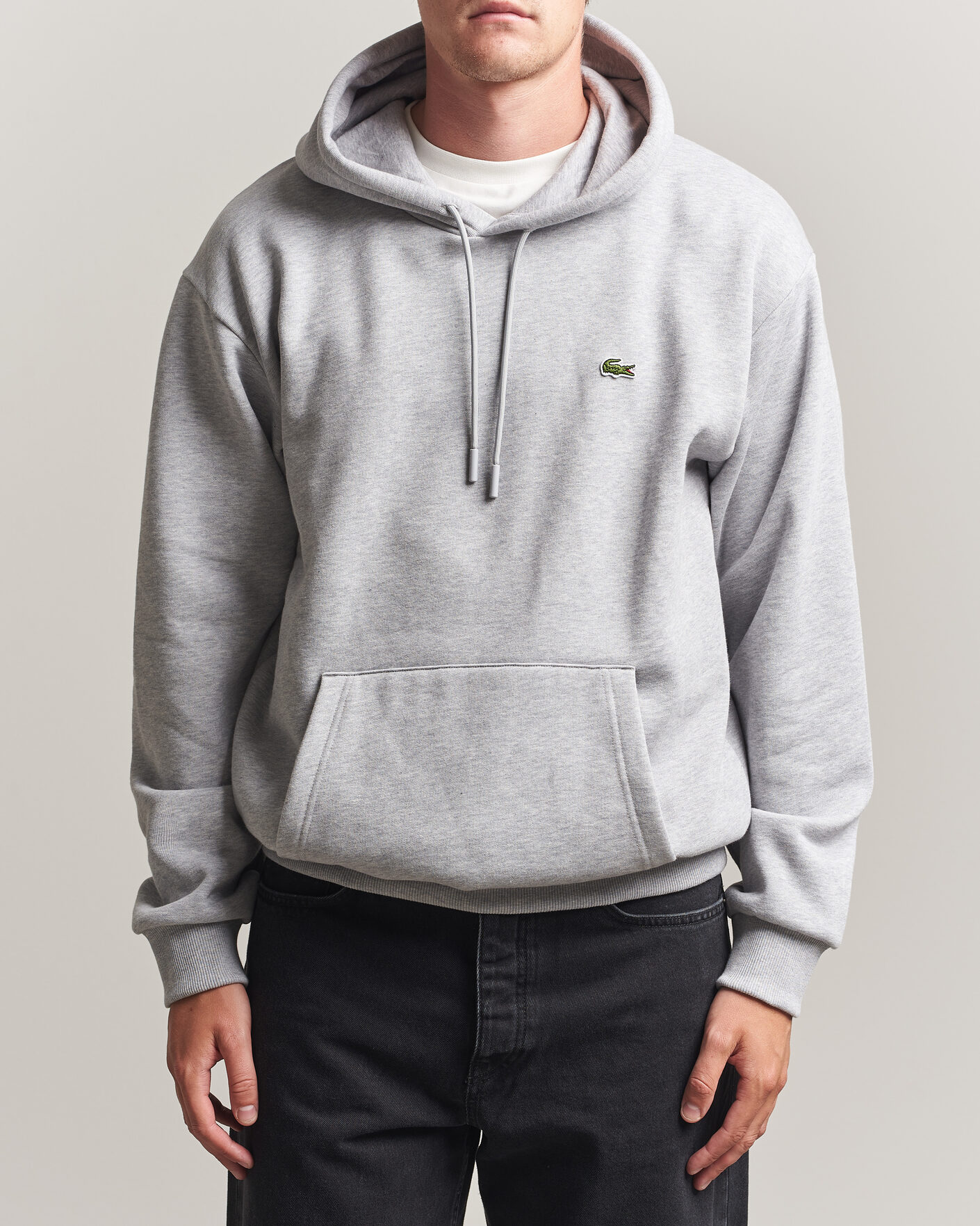 Herren | Pullover | Lacoste | Hoodie Silver Chine