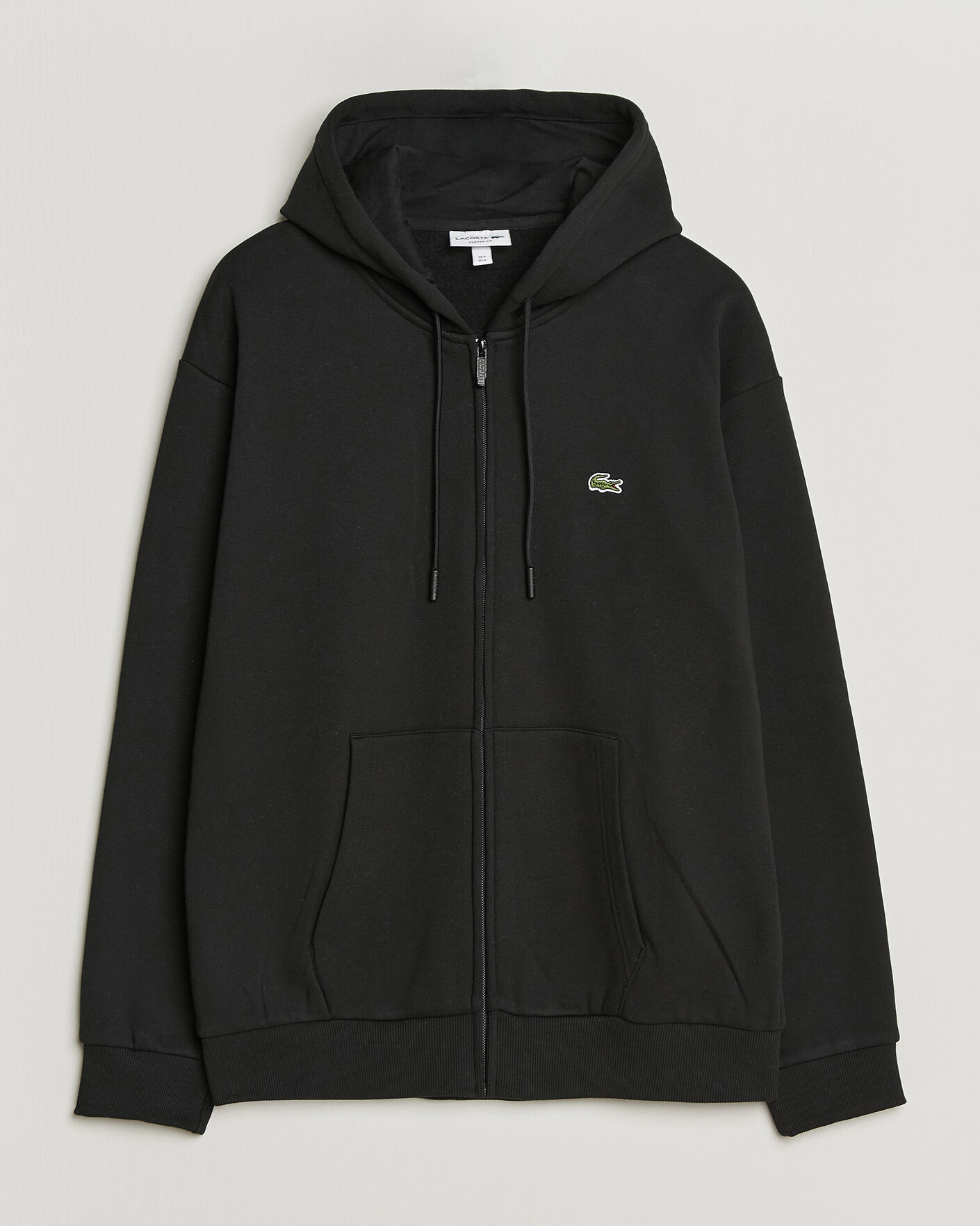 Herren | Pullover | Lacoste | Full Zip Hoodie Black