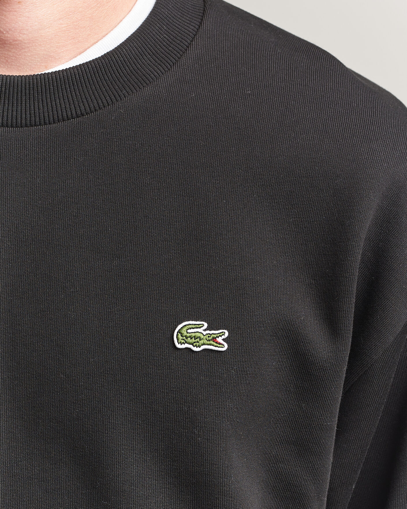 Herren | Pullover | Lacoste | Crew Neck Sweatshirt Black