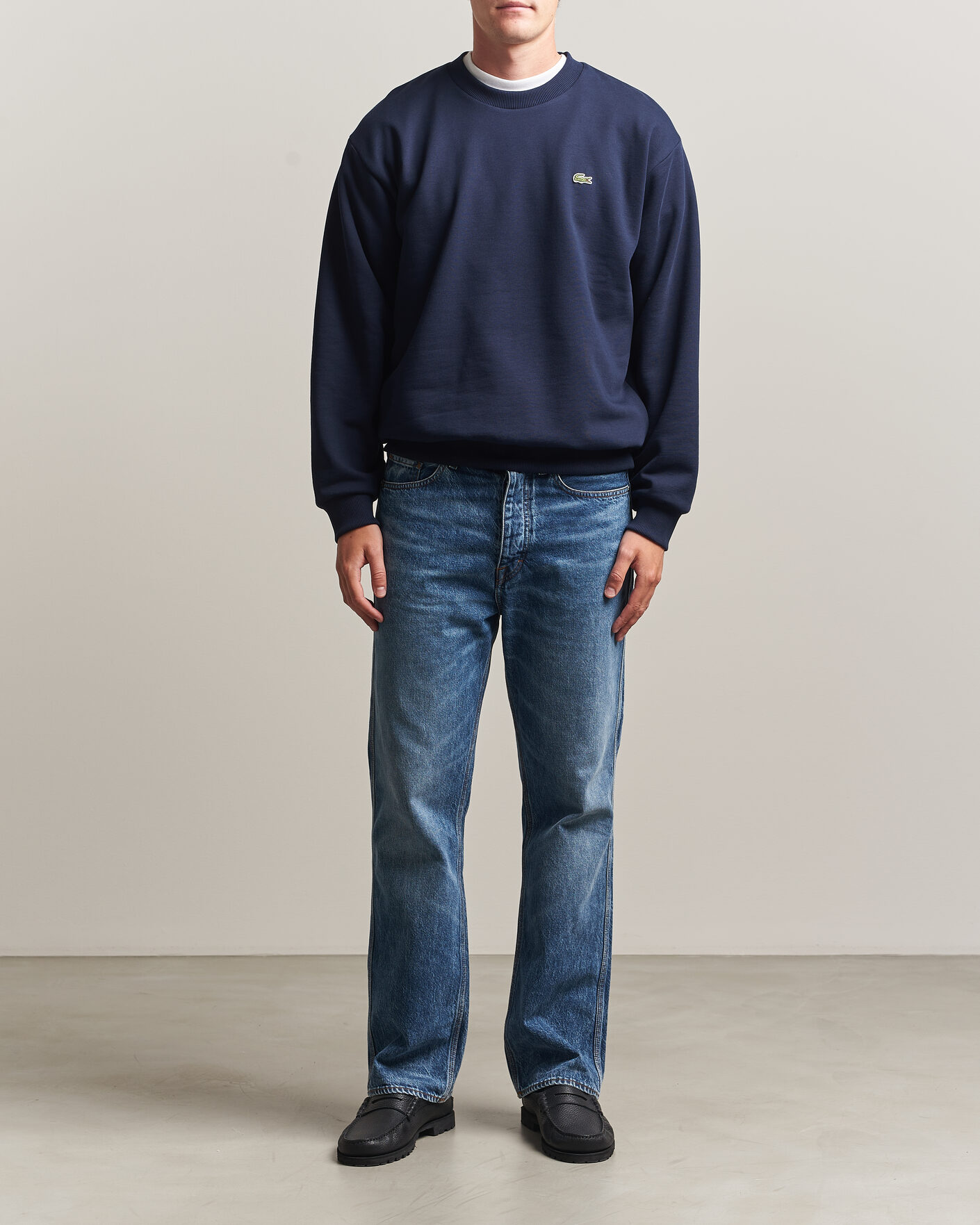 Herren | Pullover | Lacoste | Crew Neck Sweatshirt Navy Blue