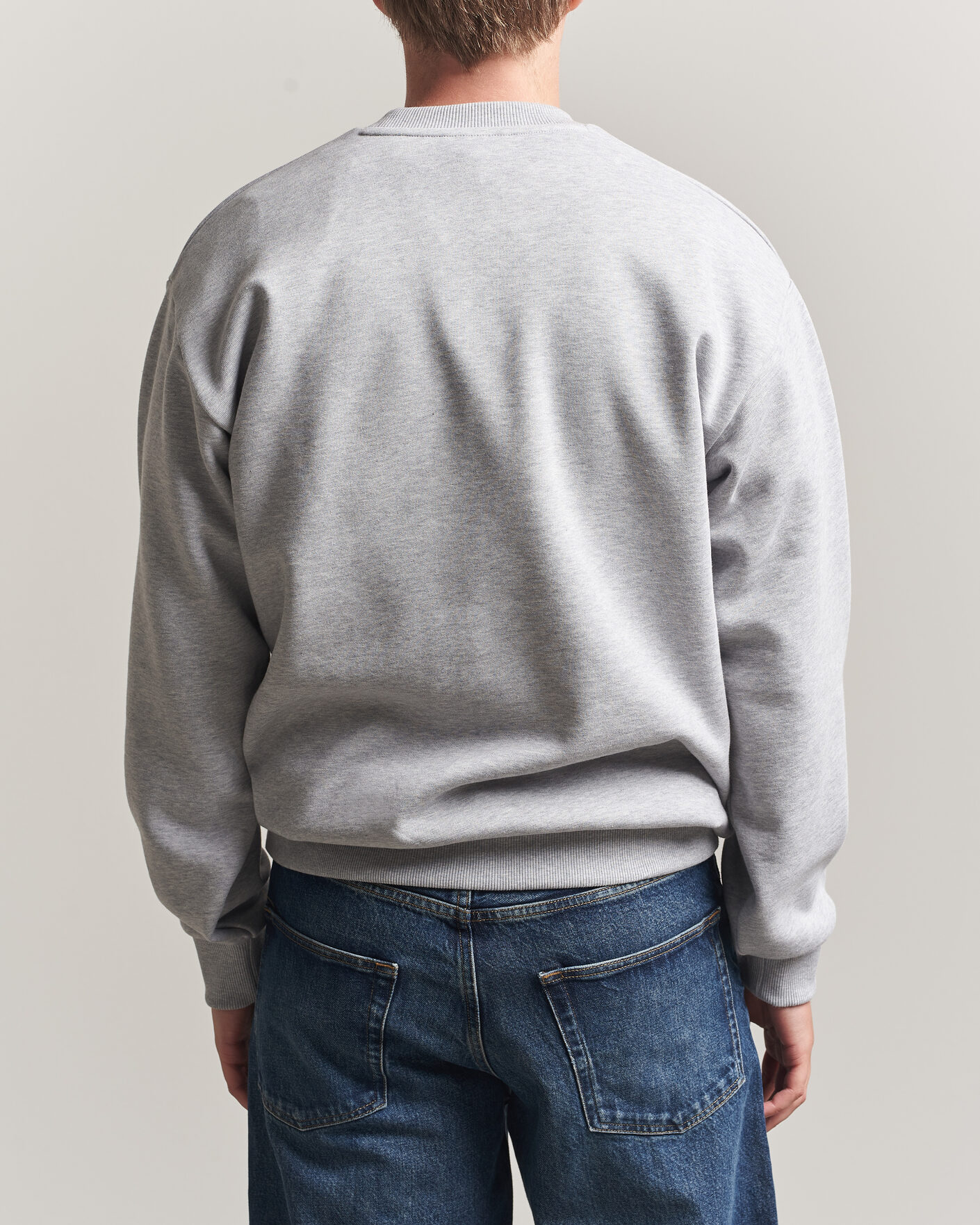Herren | Pullover | Lacoste | Crew Neck Sweatshirt Silver Chine