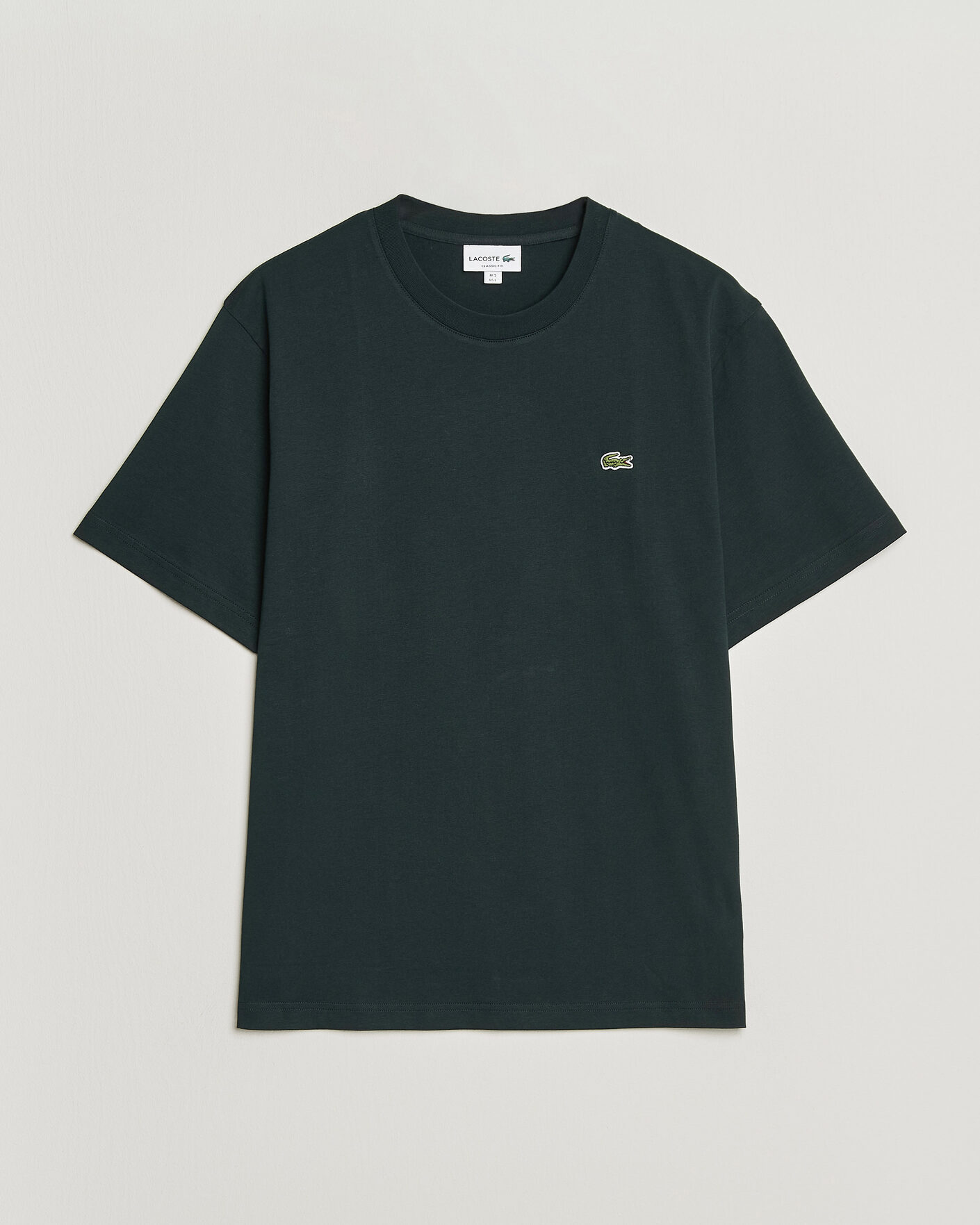 Herren | T-Shirts | Lacoste | Crew Neck T-Shirt Dark Varech