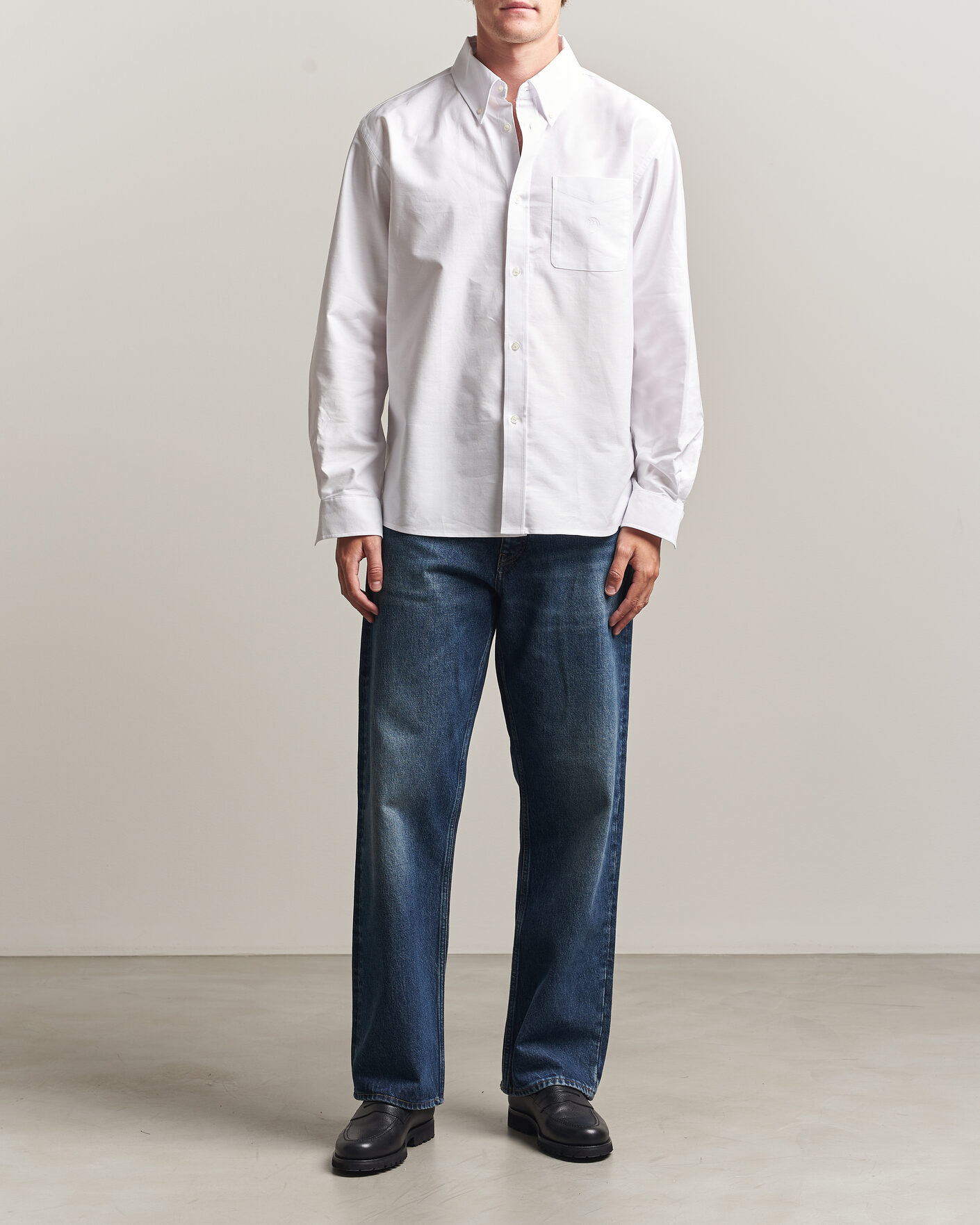 Herren | Hemden | Palmes | Deuce Oxford Shirt White
