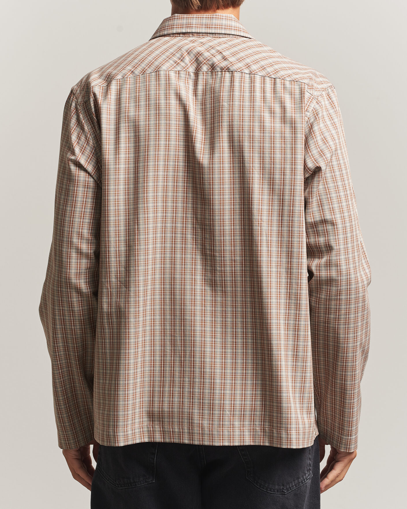 Herren | Hemden | Palmes | Fault Shirt Brown Check