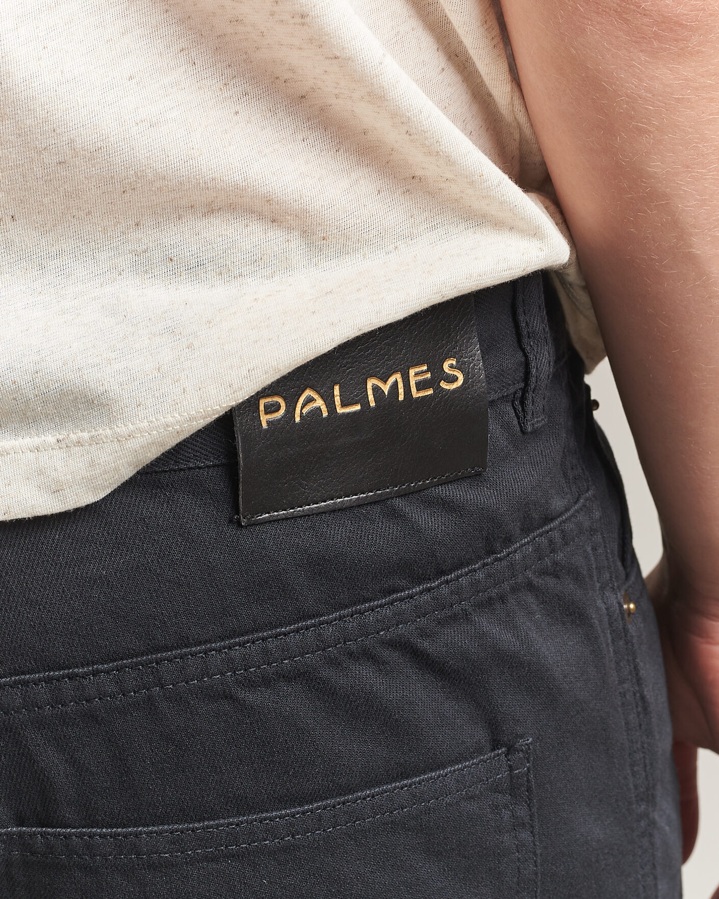 Herren | Hosen | Palmes | Coarse Trousers Black