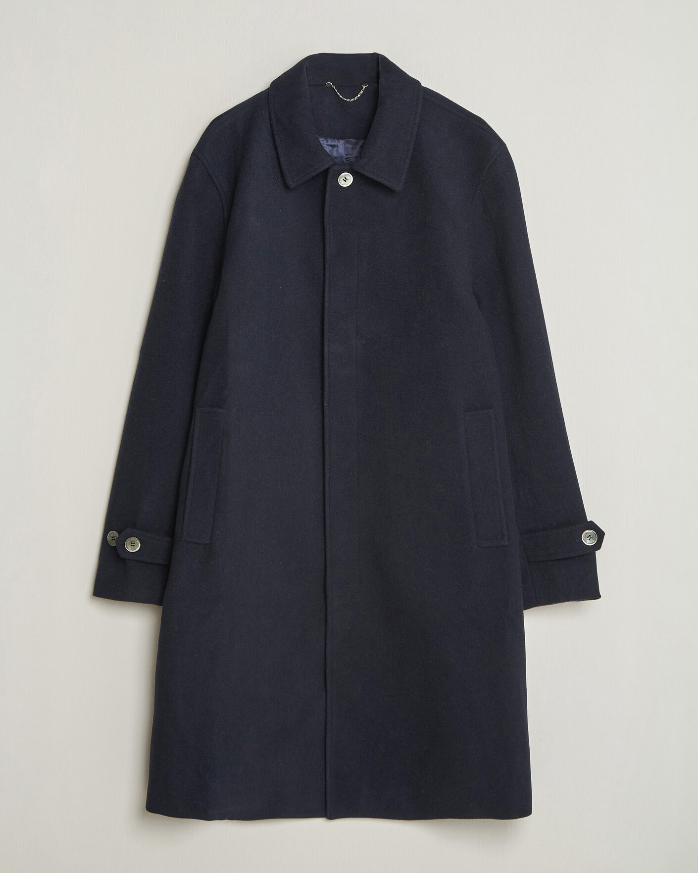 Herren | Jacken | Palmes | Cedric Wool Coat Navy