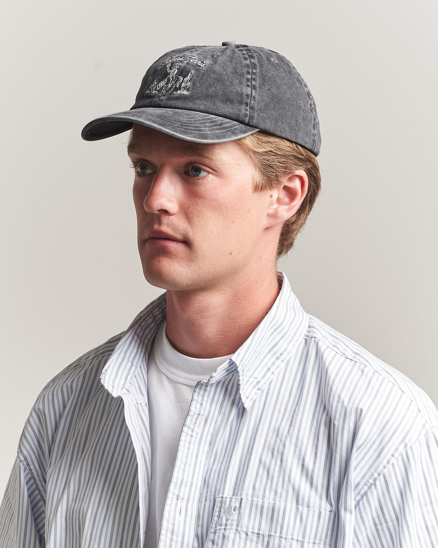 Herren | Hüte & Mützen | Palmes | Western 6-Panel Cap Charcoal