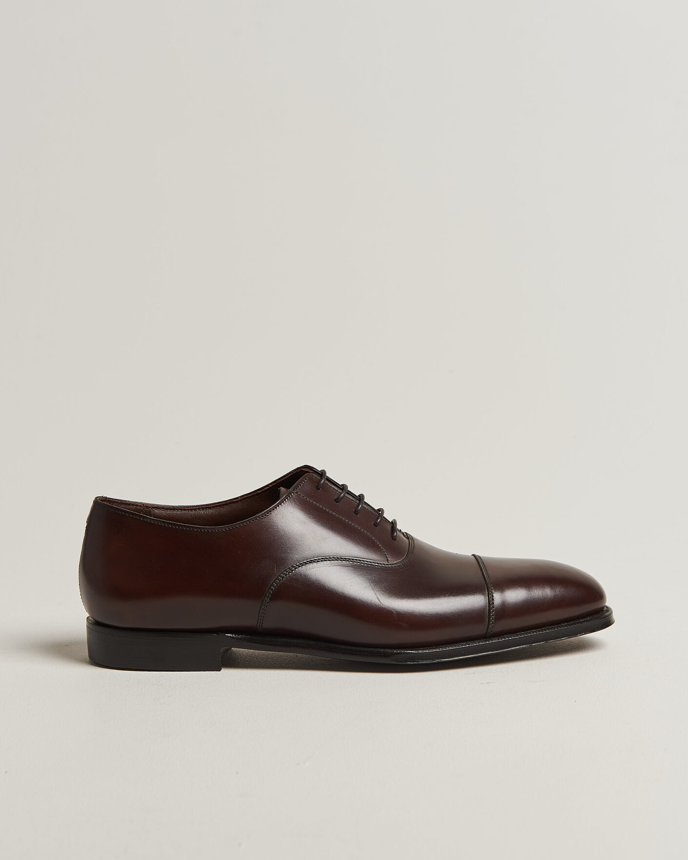 Herren | Oxford | Crockett & Jones | Audley Handgrade Oxford Dark Brown Antique Calf
