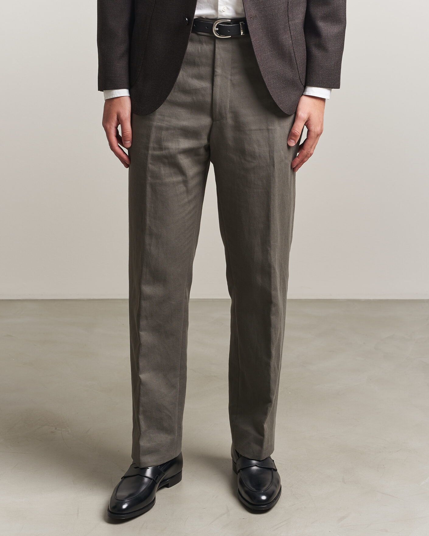 Herren | Loafer | Crockett & Jones | Crawford Handgrade Penny Loafer Black Calf