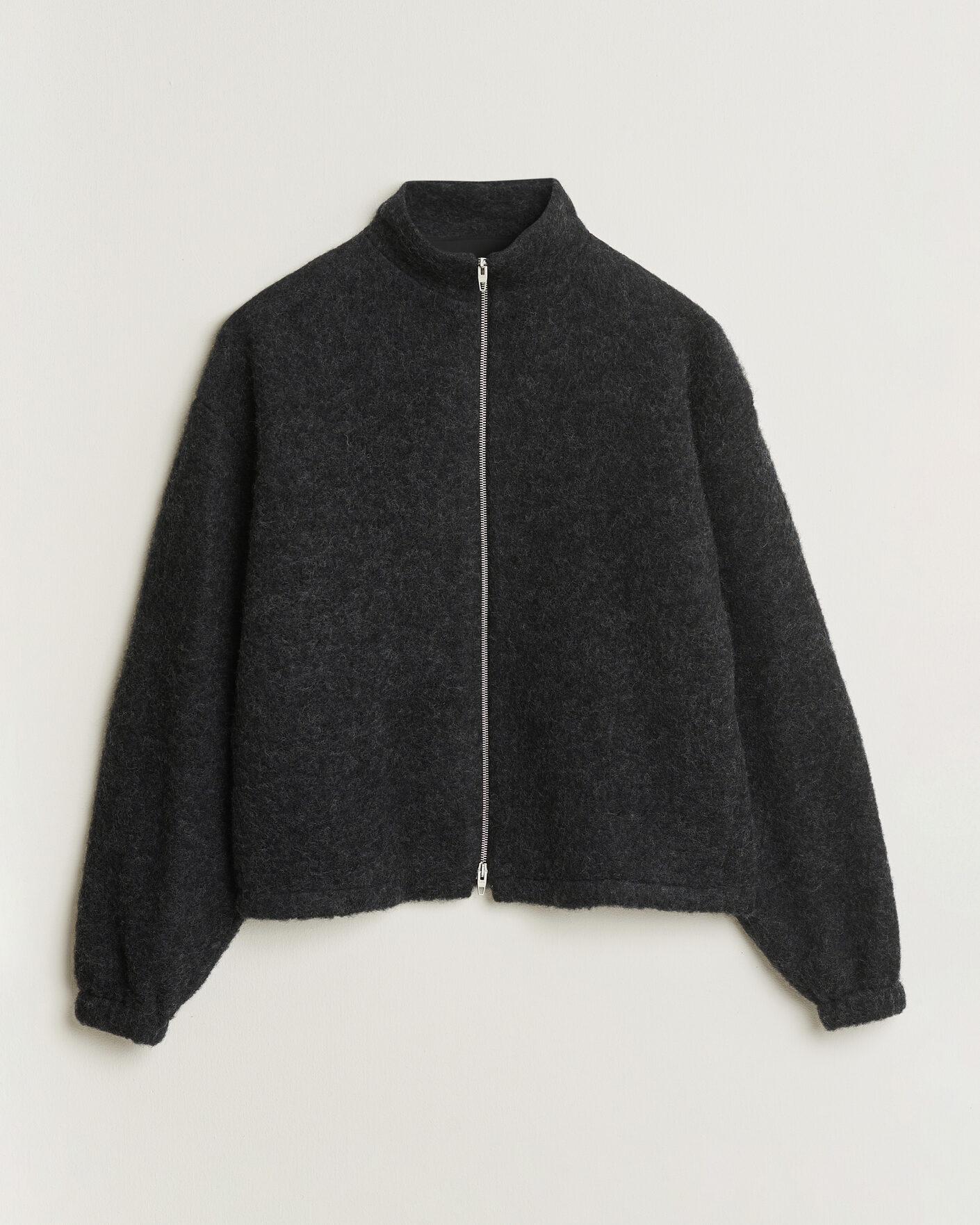 Herren | Jacken | Jil Sander | Full Zip Fleece Jacket Charcoal