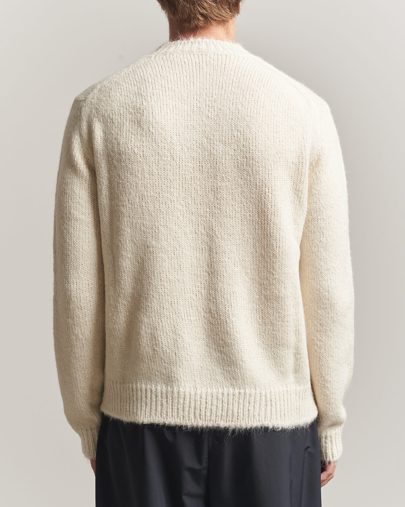 Herren | Pullover | Jil Sander | Rib Knit Sweater Off White