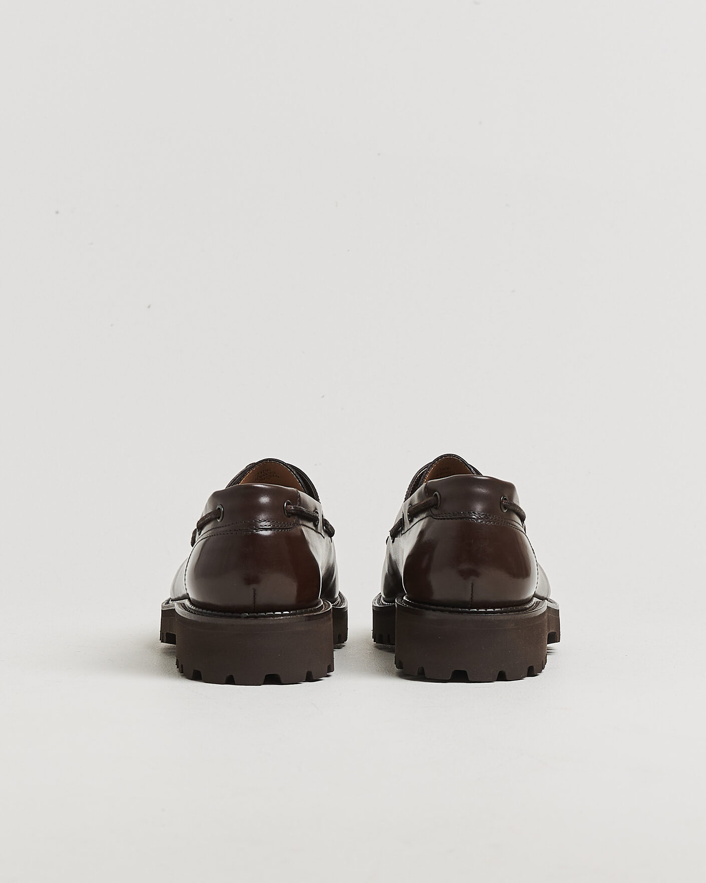 Herren | Derby | John Lobb | Tide Moc Toe Derby Dark Brown Calf