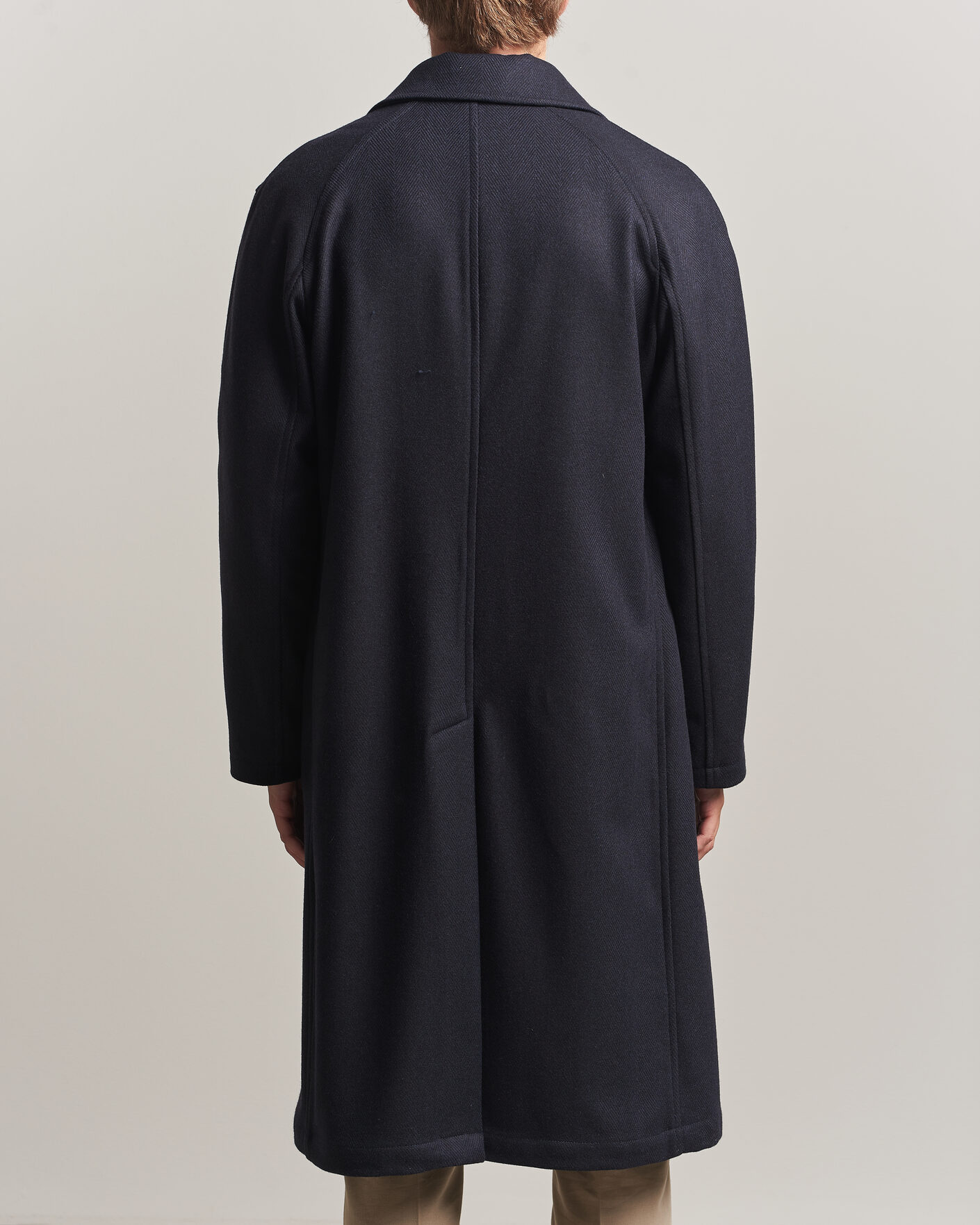 Herren | Jacken | L.B.M. 1911 | Wool/Cashmere Raglan Coat Navy