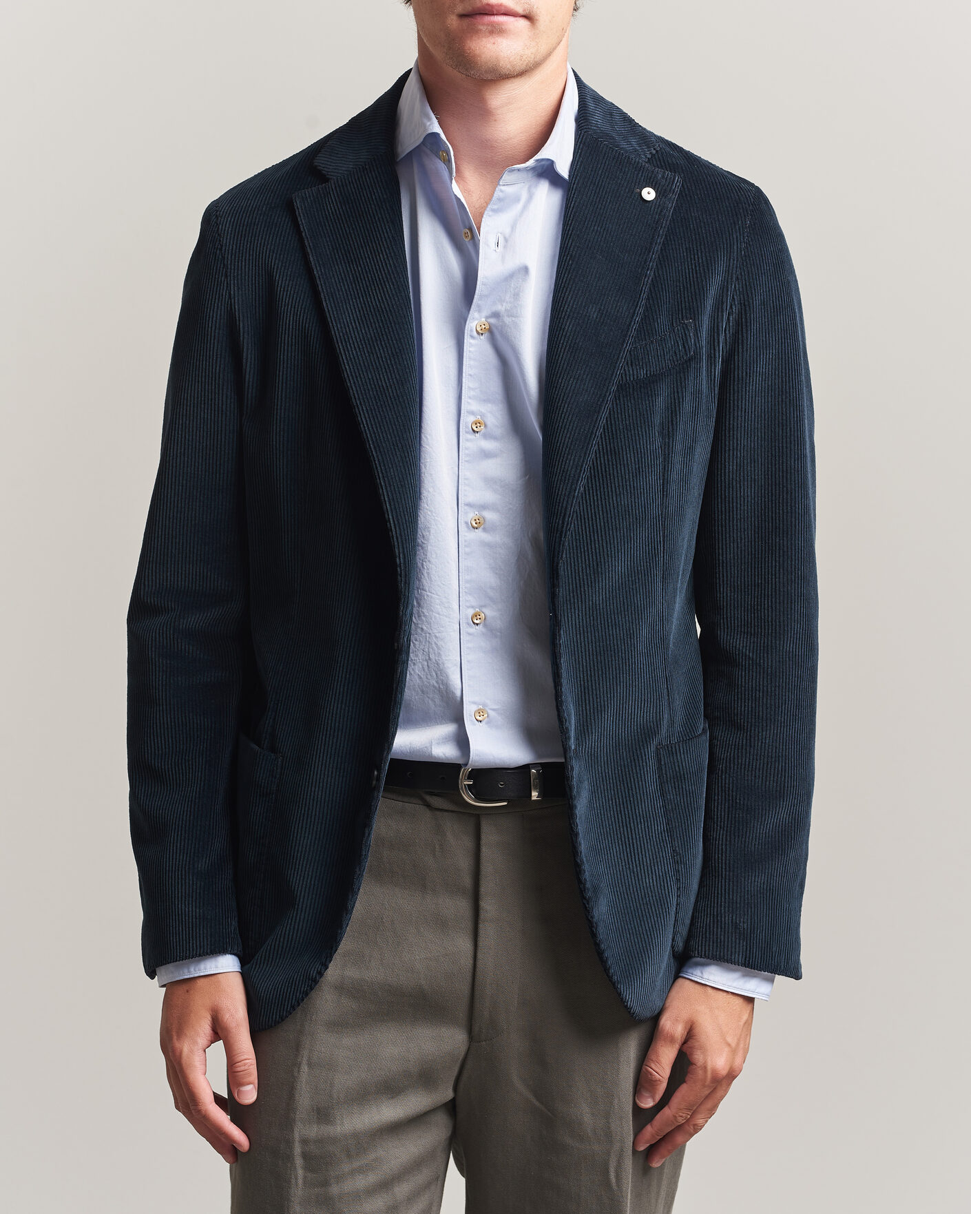 Herren | Sakkos | L.B.M. 1911 | Jack Corduroy Blazer Navy