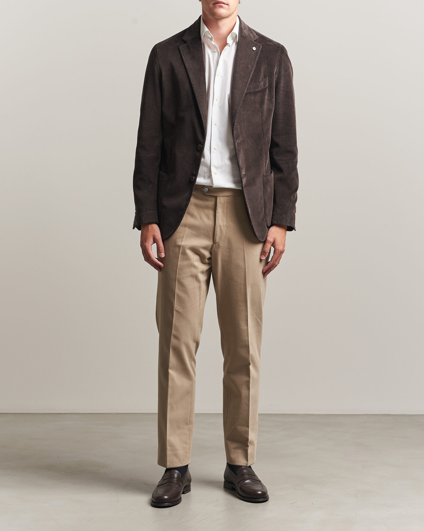 Herren | Sakkos | L.B.M. 1911 | Jack Corduroy Blazer Brown