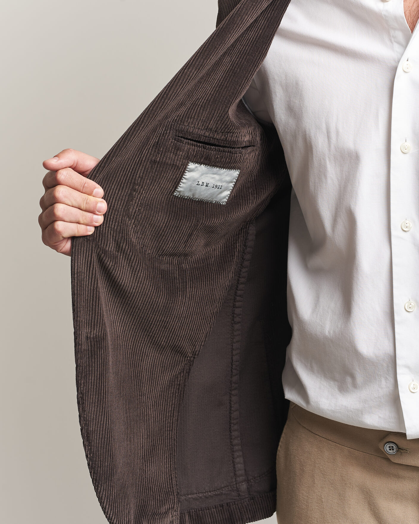 Herren | Sakkos | L.B.M. 1911 | Jack Corduroy Blazer Brown