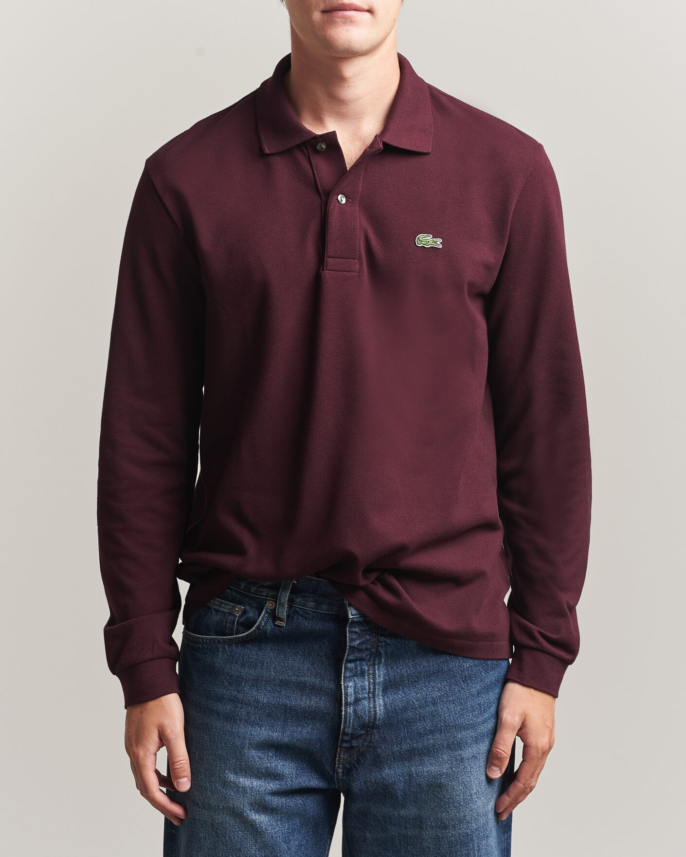 Herren | Poloshirts | Lacoste | Original Long Sleeve Polo Piké Oxalis
