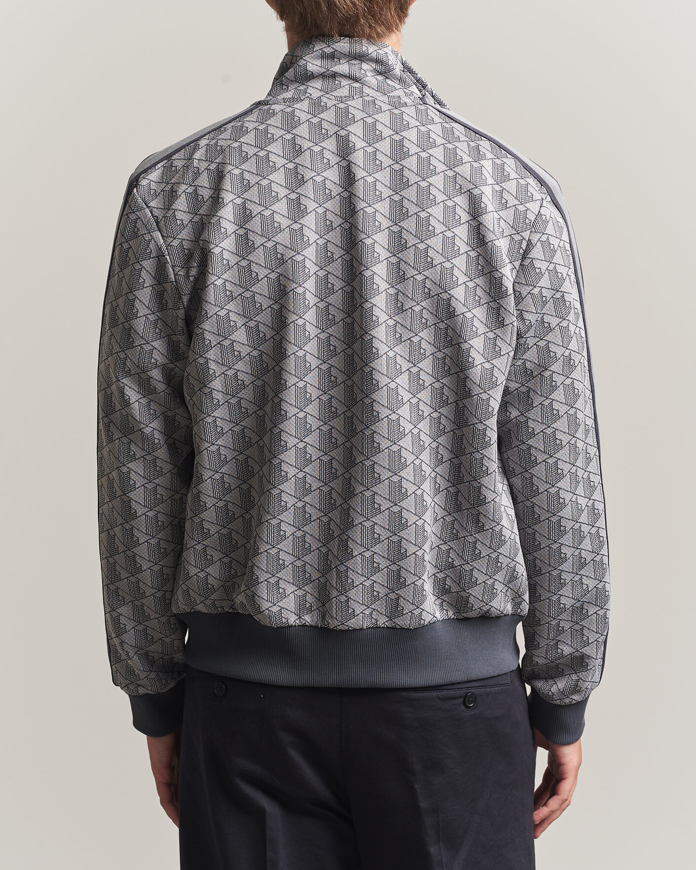 Herren | Pullover | Lacoste | Monogram Track Jacket Calluna/Graphite