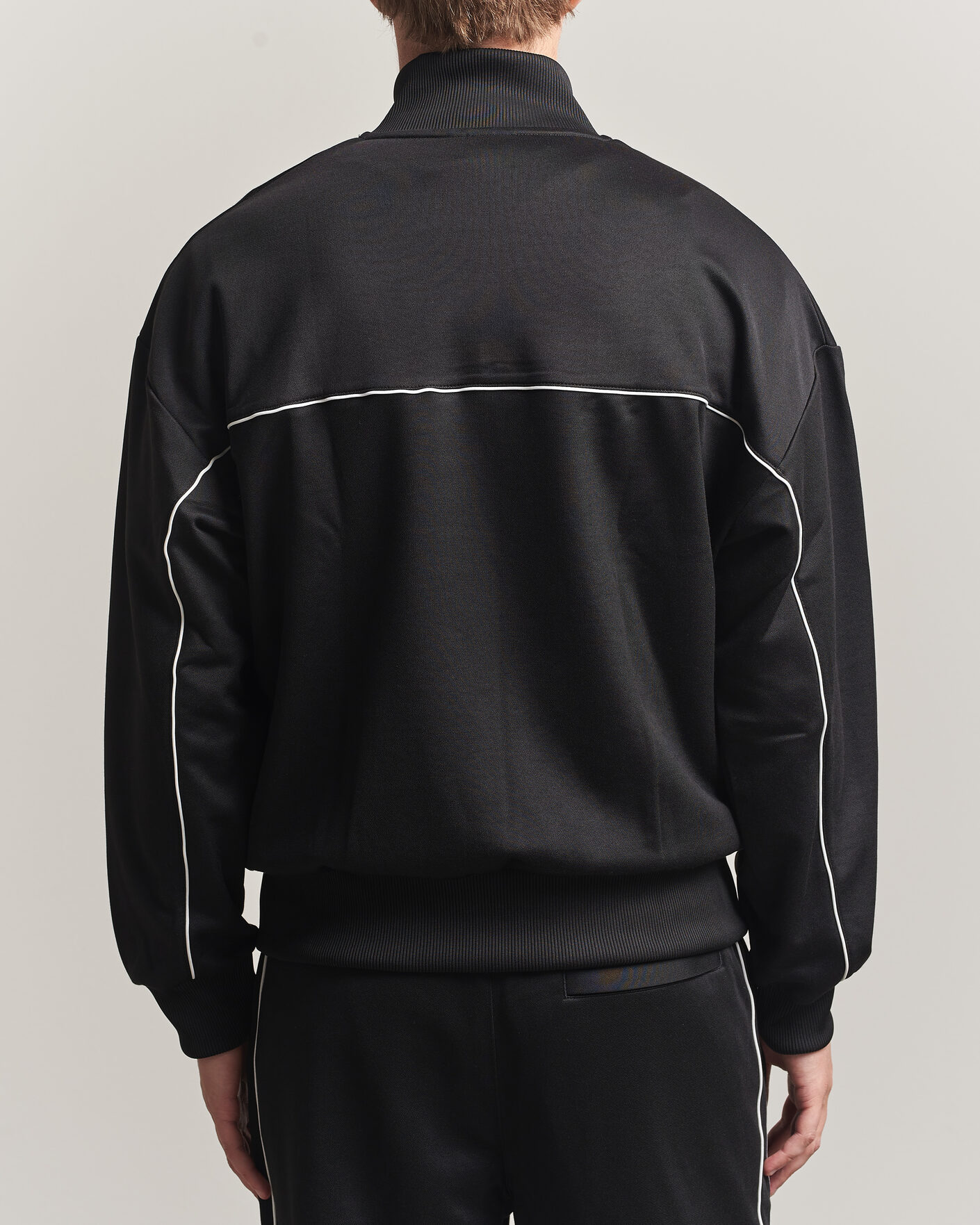 Herren | Pullover | Lacoste | Piqué Track Jacket Black